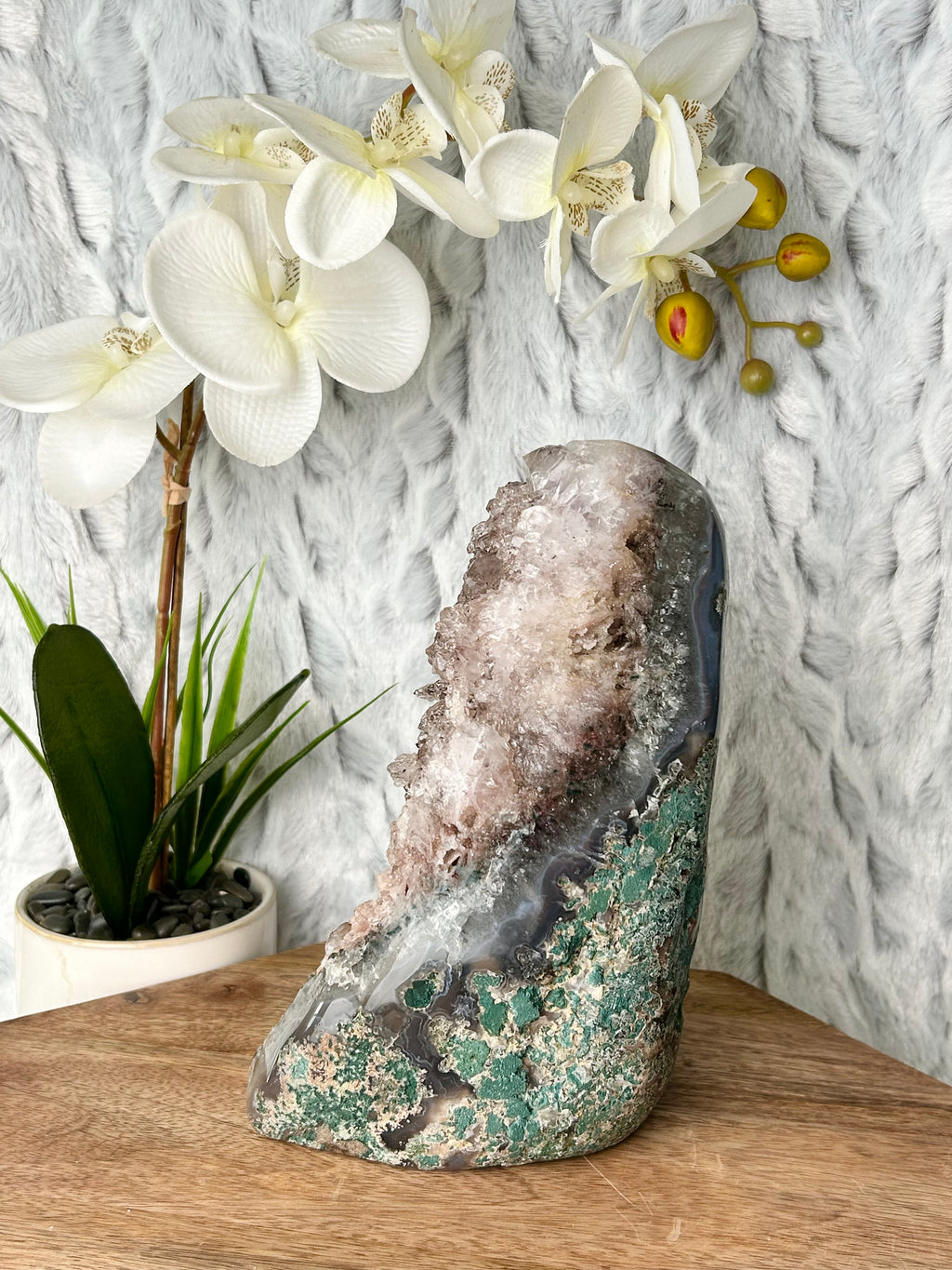 HQ Amethyst Freeform w/Jasper