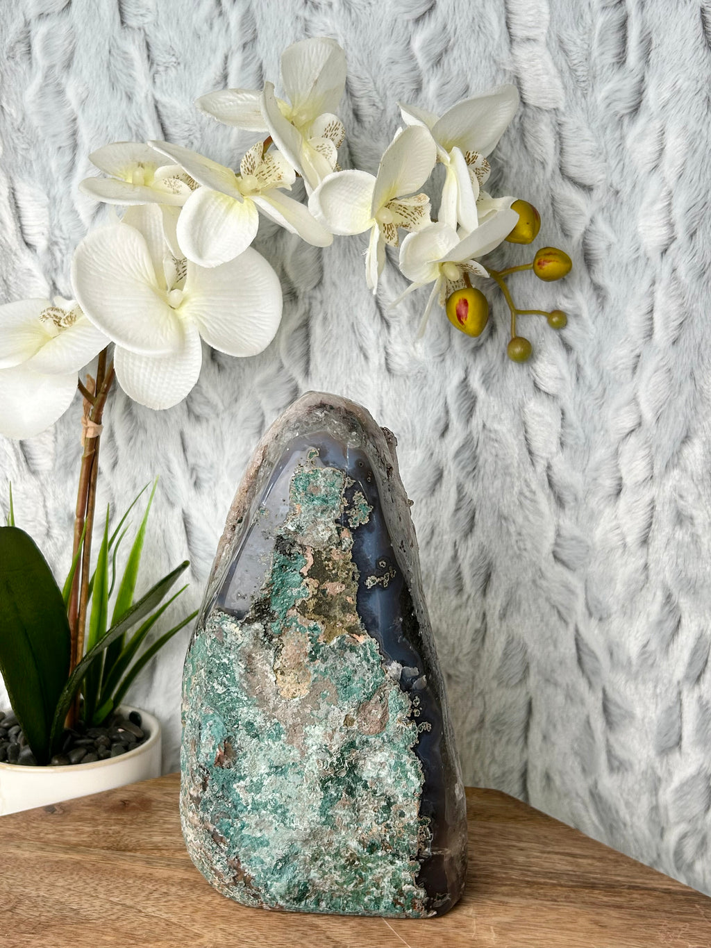 HQ Amethyst Freeform w/Jasper