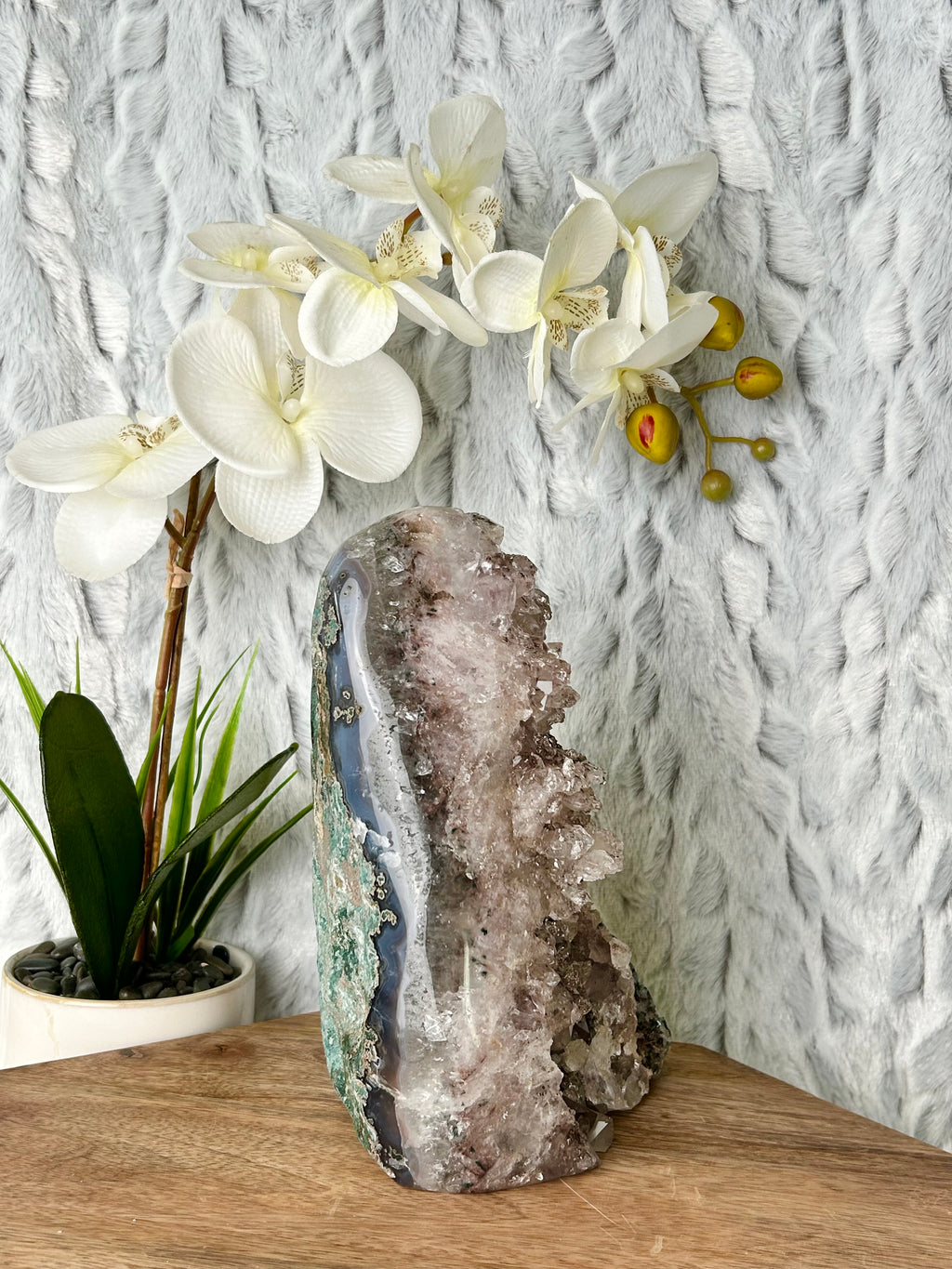 HQ Amethyst Freeform w/Jasper