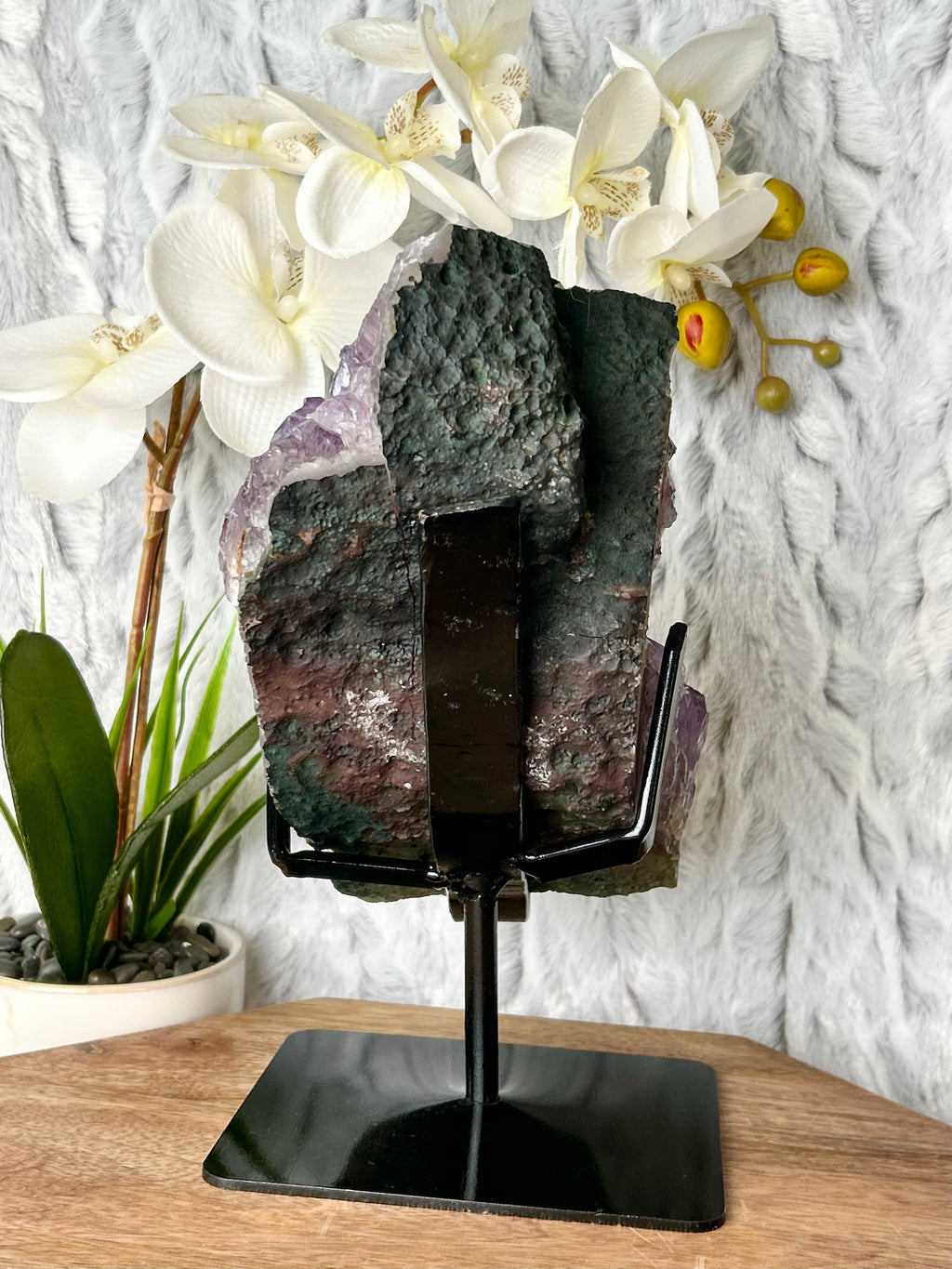 Large Deep Purple Amethyst cluster