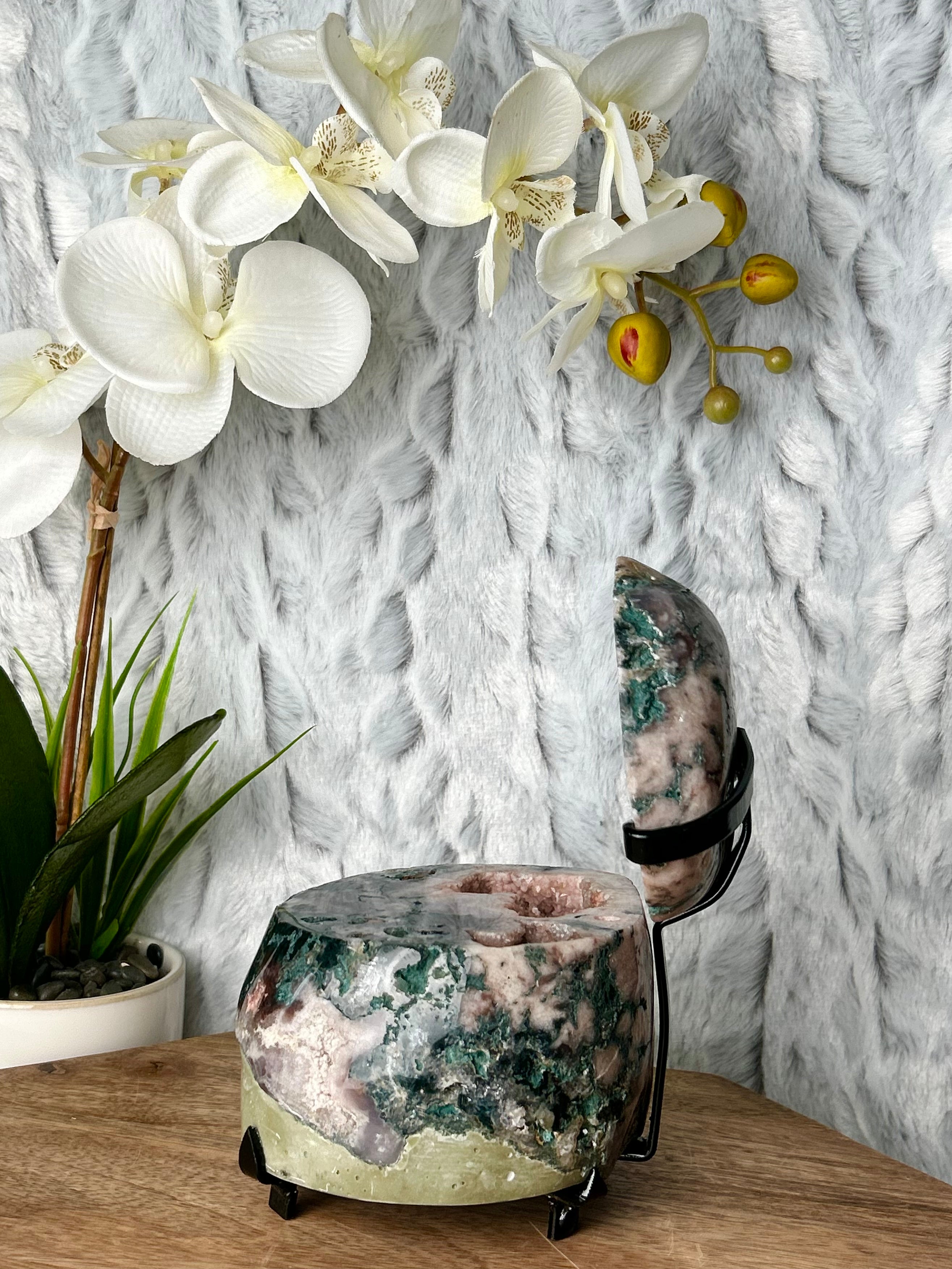 Pink Amethyst and Jasper Jewelry Box