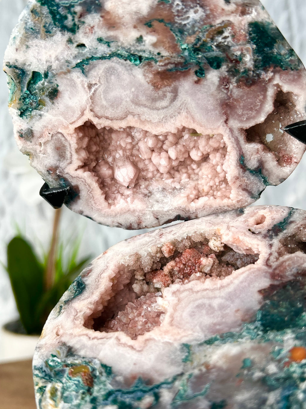 Pink Amethyst and Jasper Jewelry Box