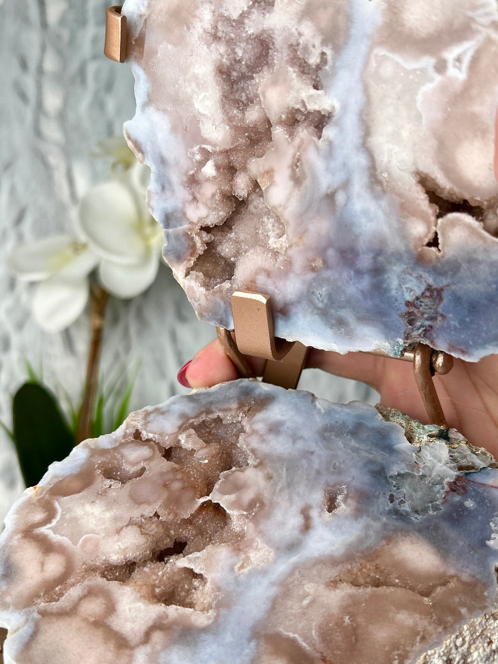 Pink Amethyst Jewelry box