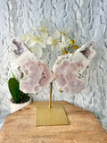 Pink Amethyst Butterfly Wings