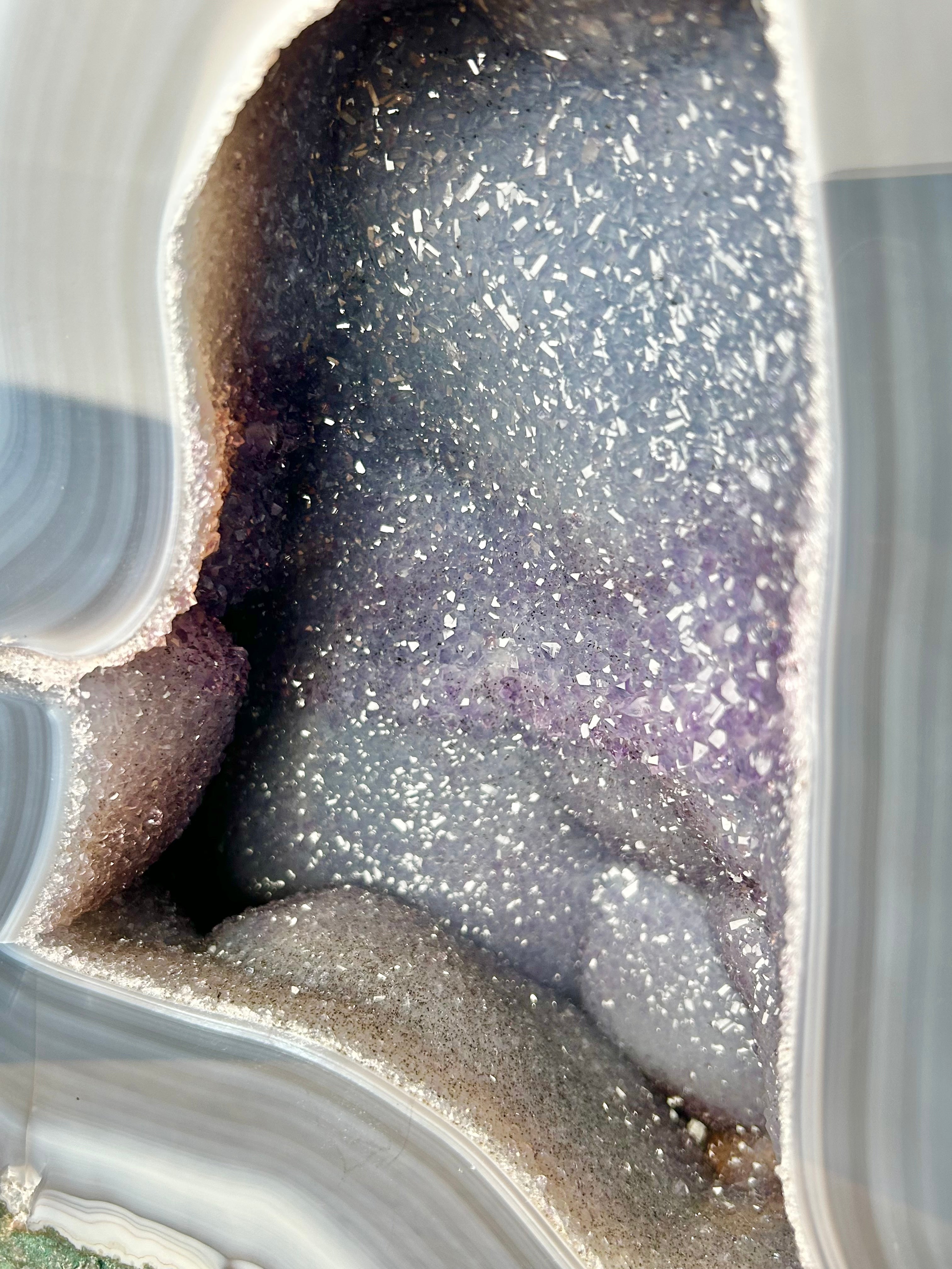 Large Amethyst Agate Cathedral