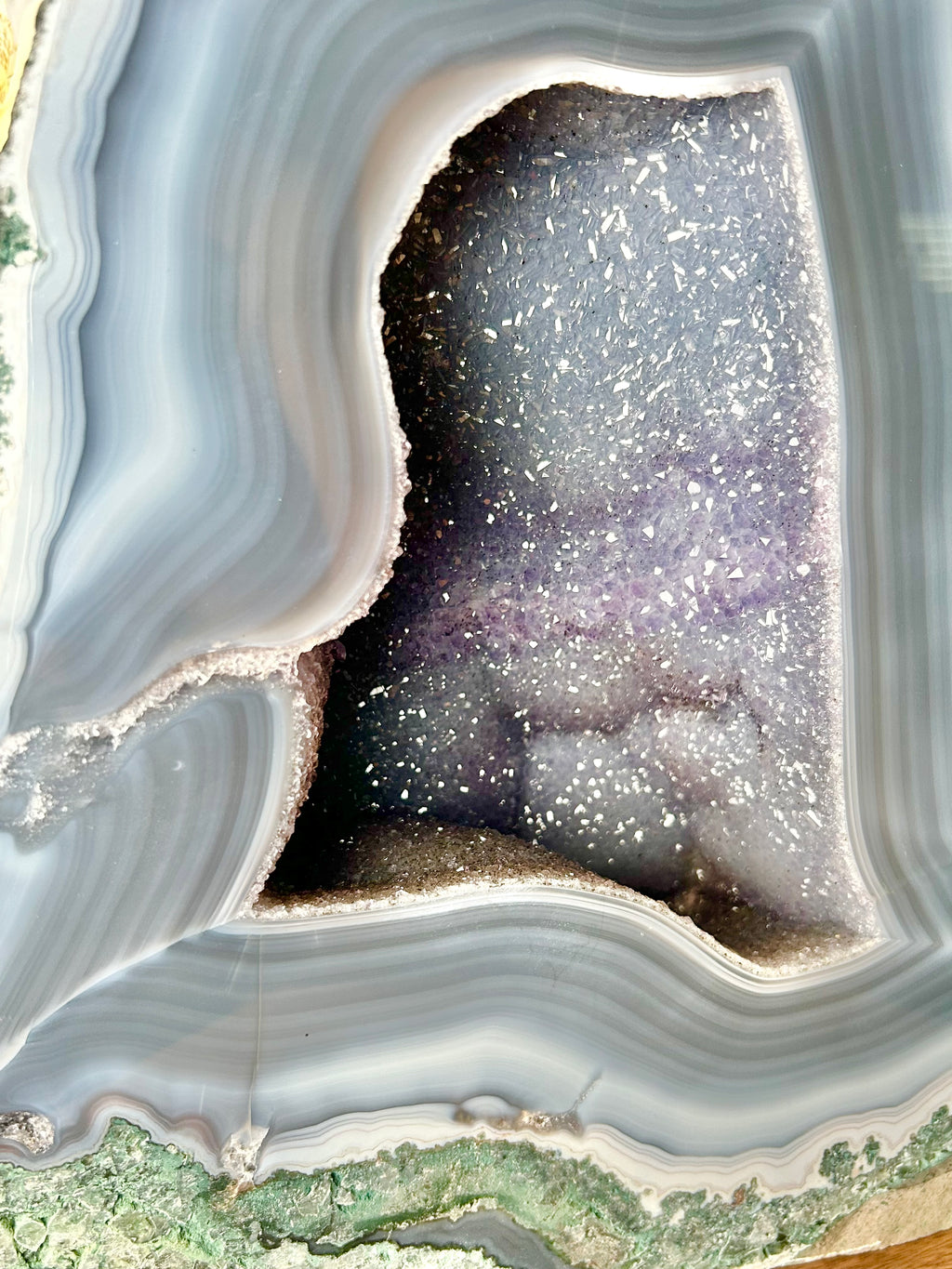 Large Amethyst Agate Cathedral