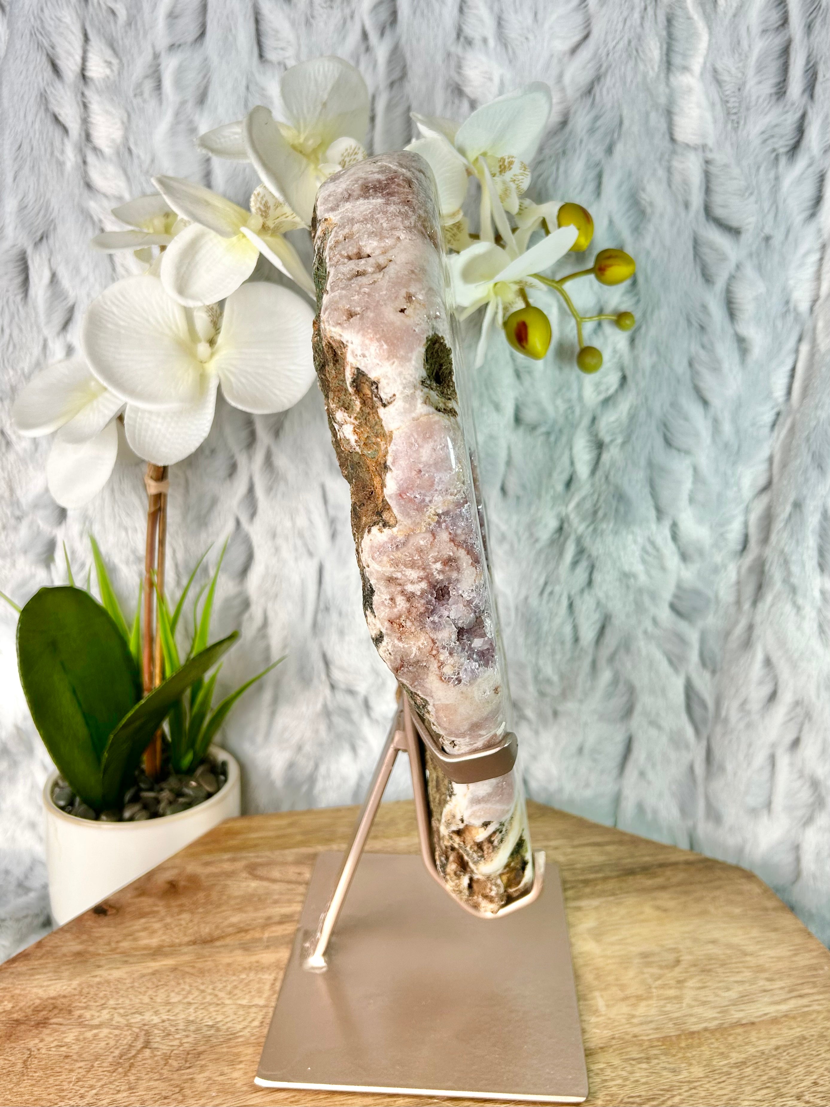 Lg Pink Amethyst Slab