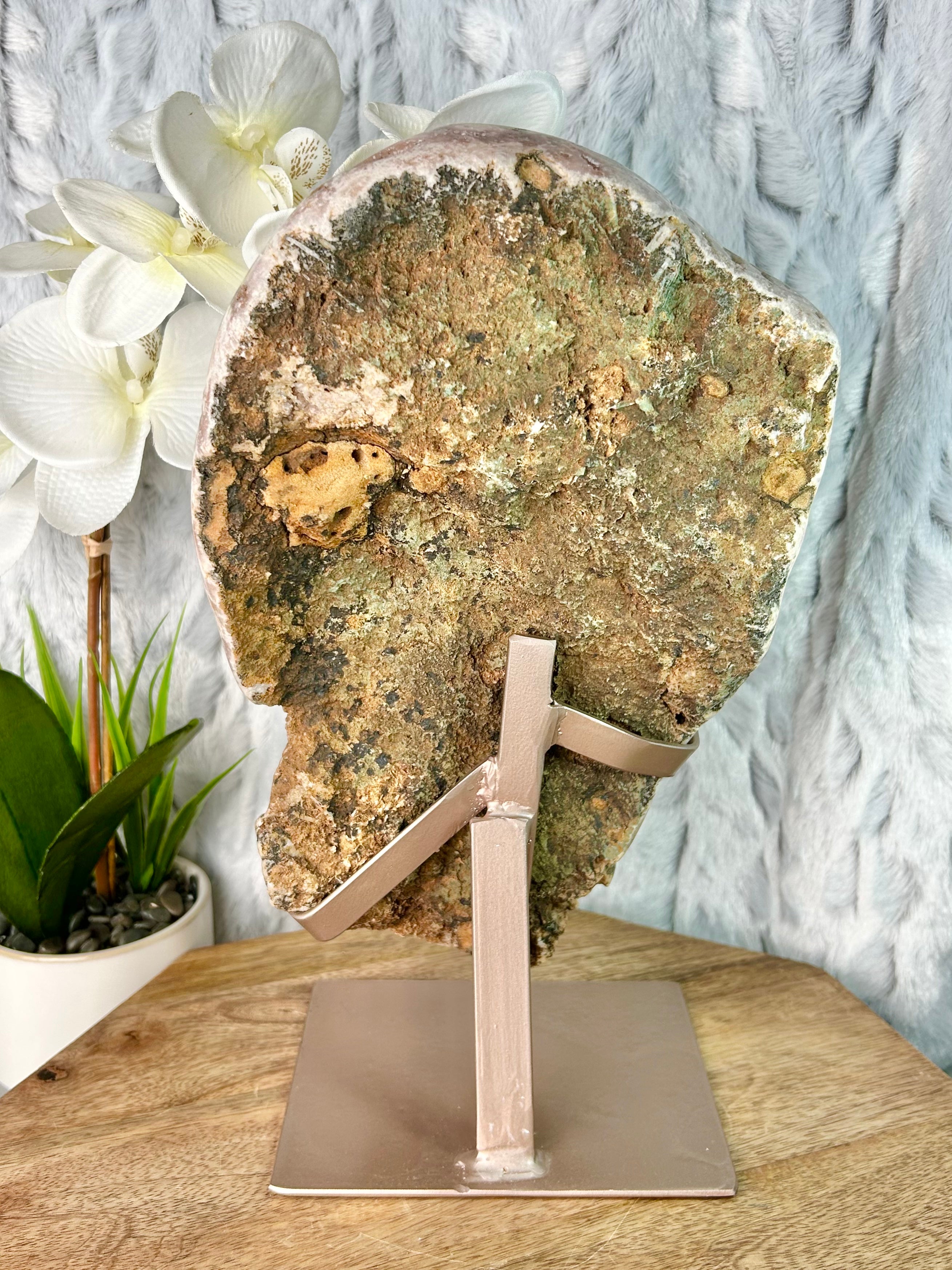 Lg Pink Amethyst Slab