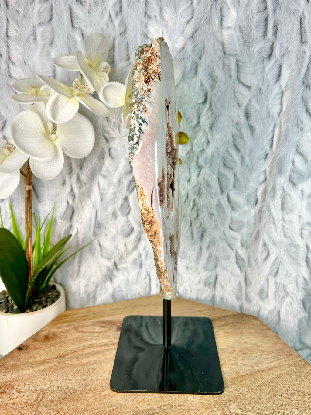 Pink and Red Pink Amethyst Slab