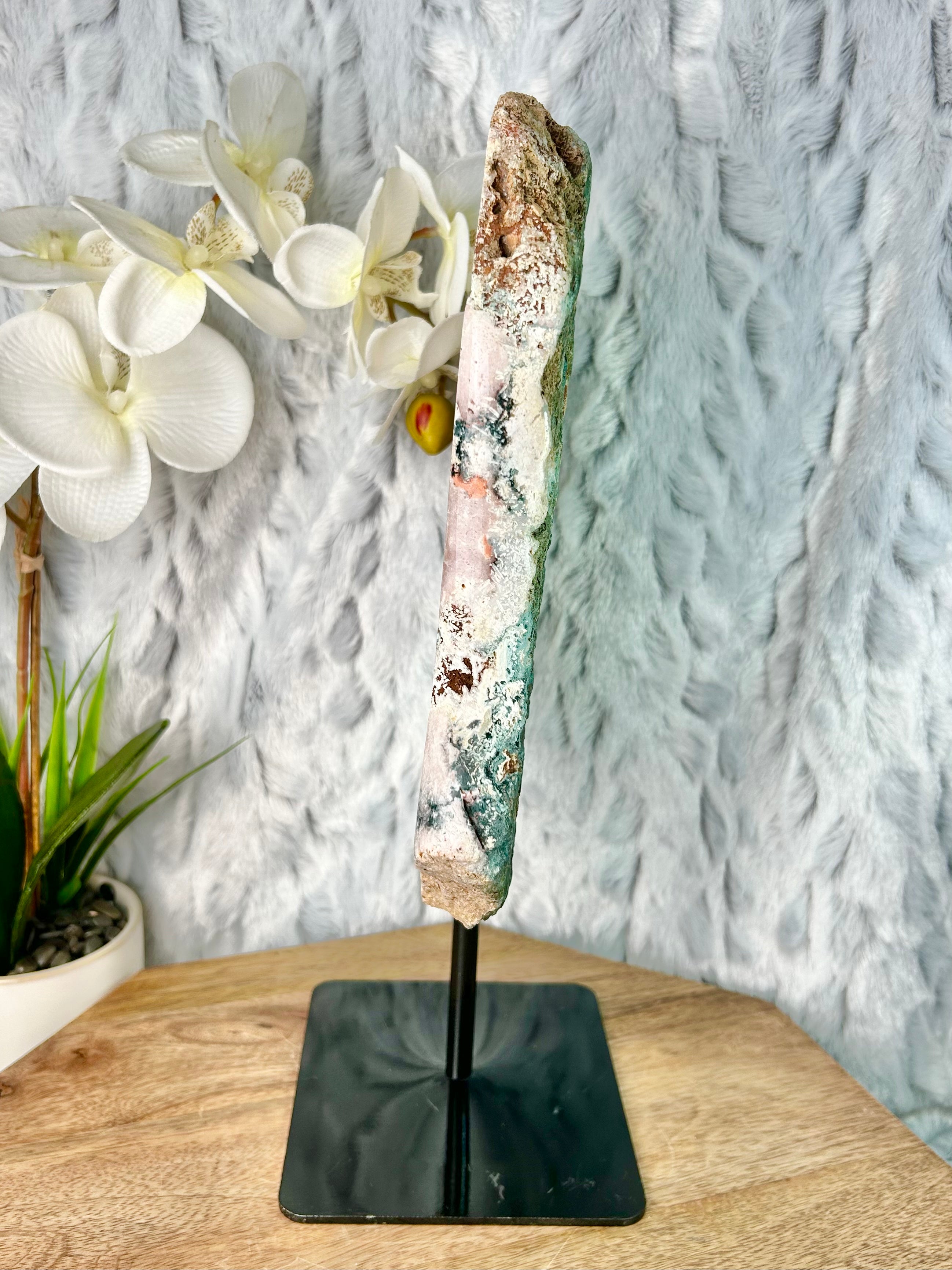 Pink and Red Pink Amethyst Slab