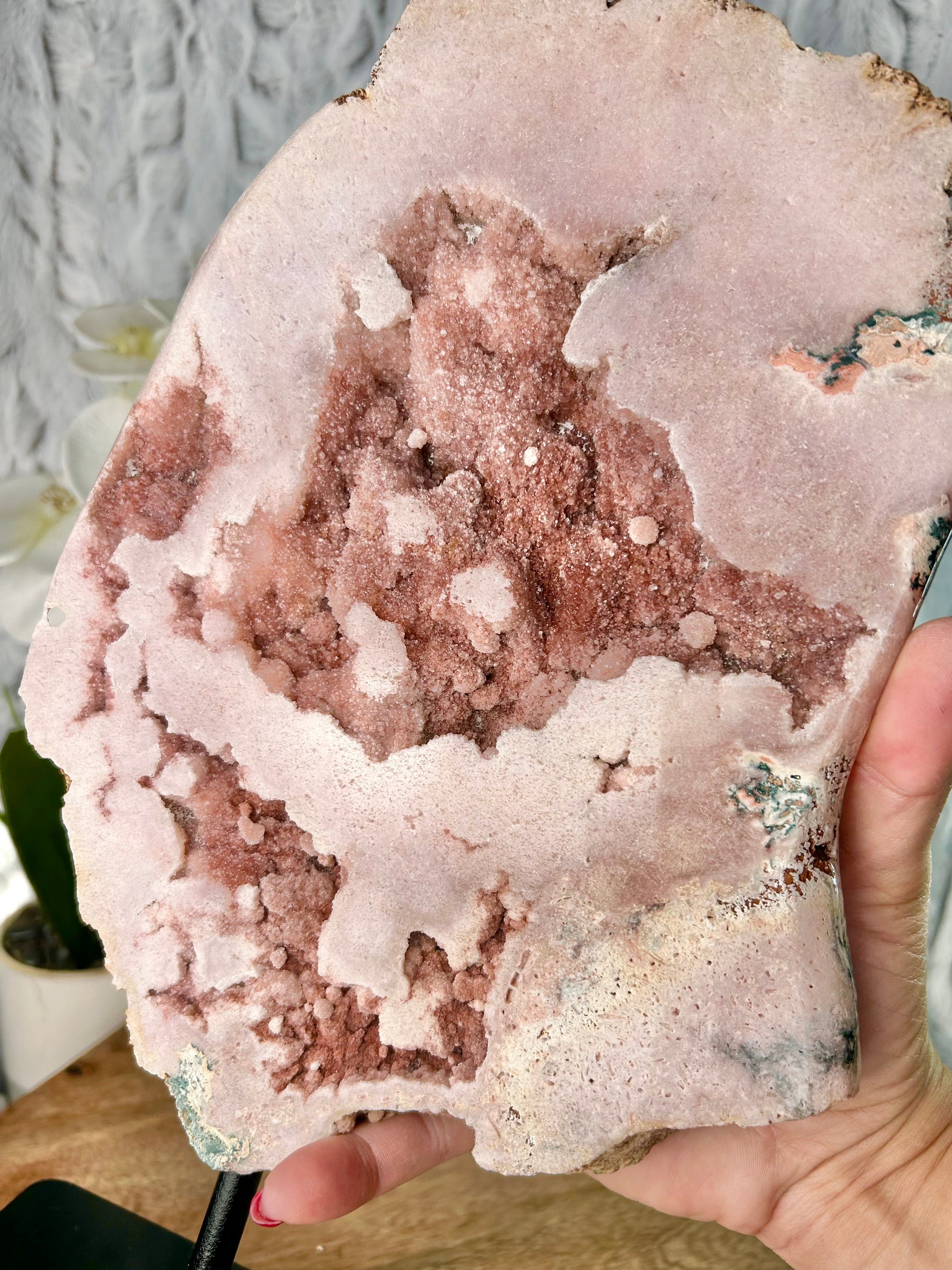 Pink and Red Pink Amethyst Slab