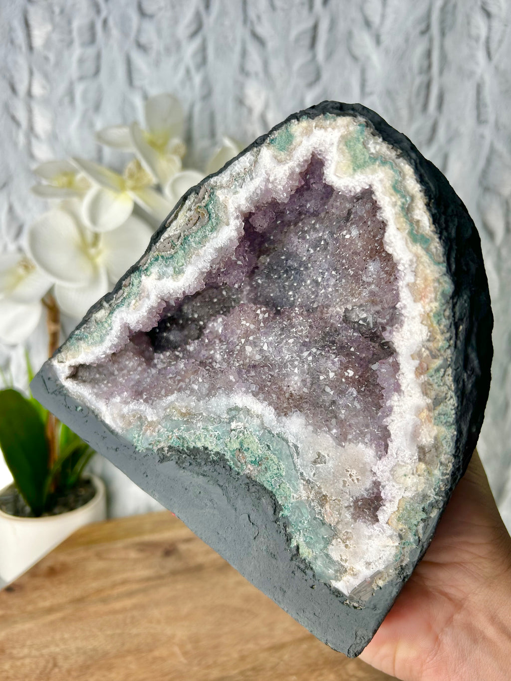 Amethyst Cathedral with Jasper