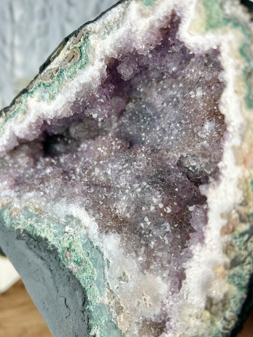 Amethyst Cathedral with Jasper