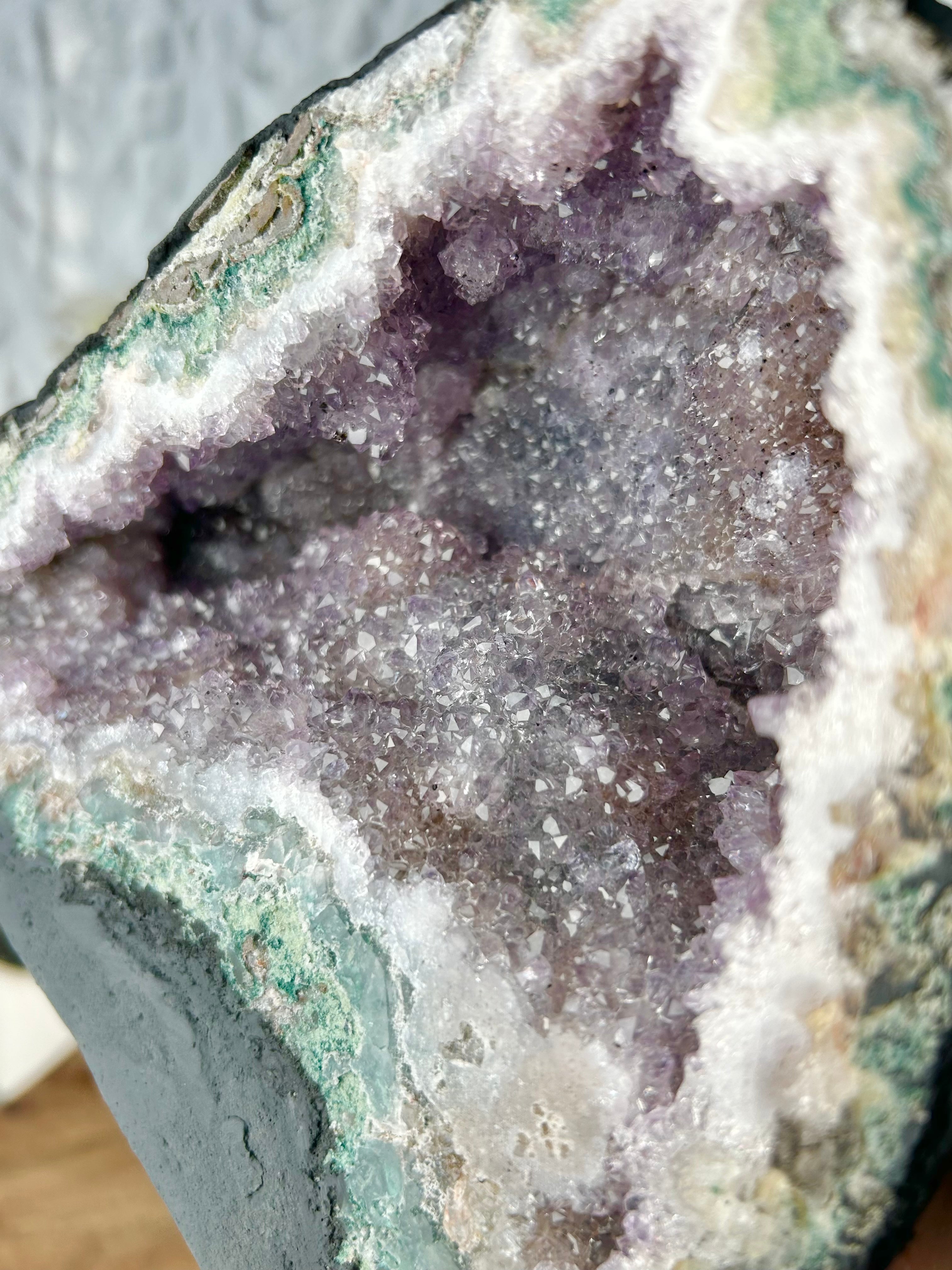 Amethyst Cathedral with Jasper