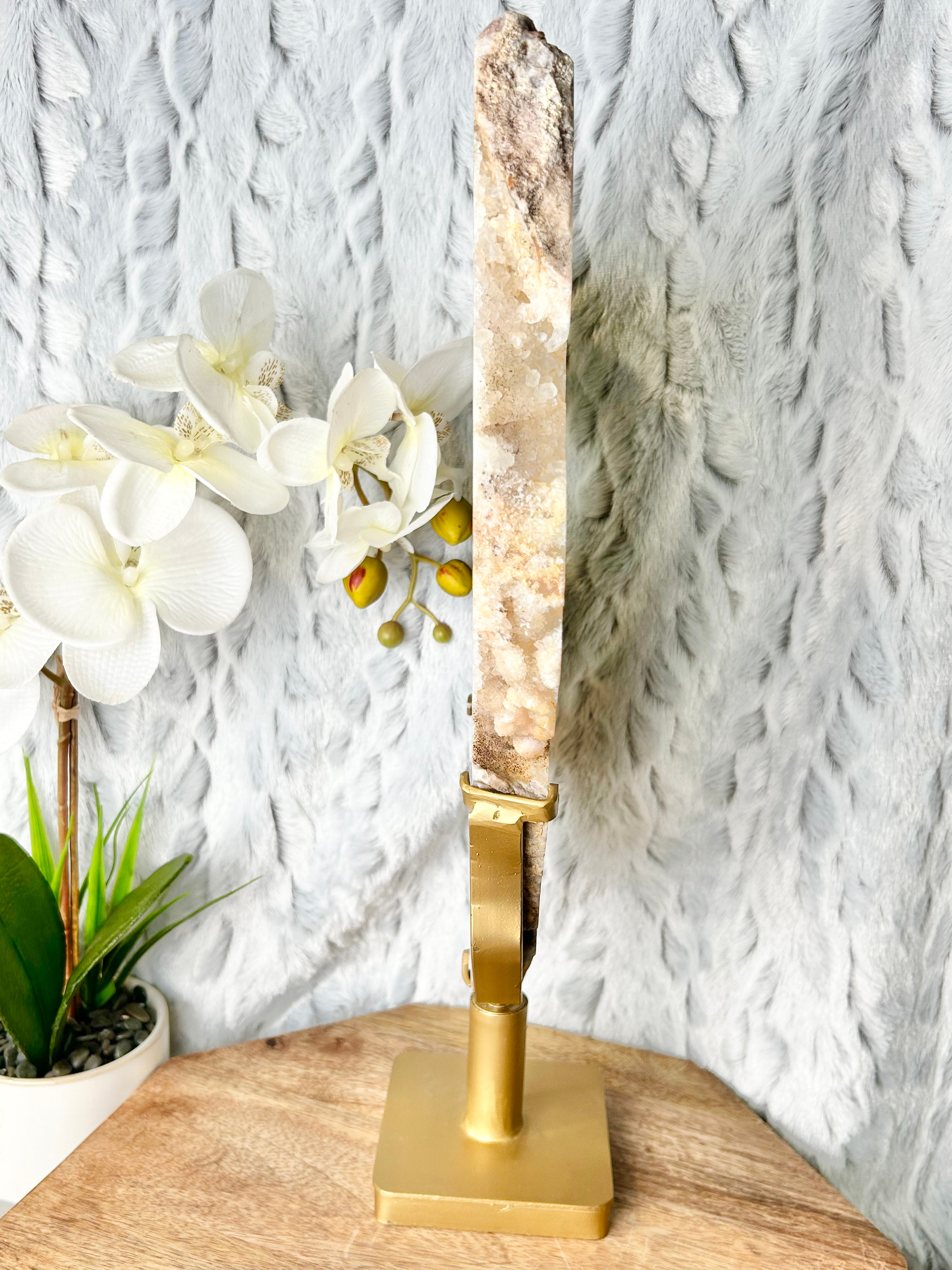 High Quality Pink Amethyst Slab