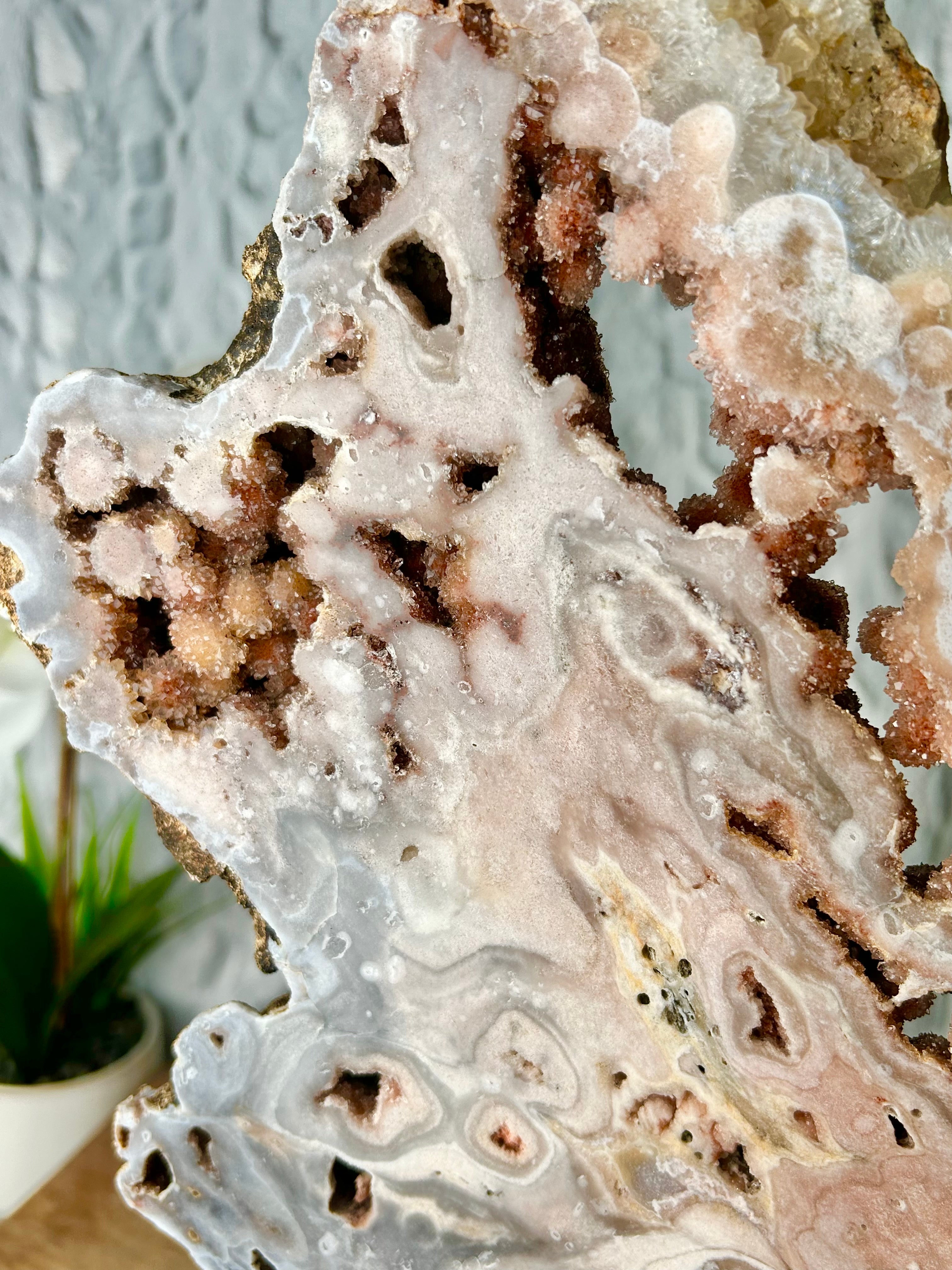 High Quality Pink Amethyst Slab