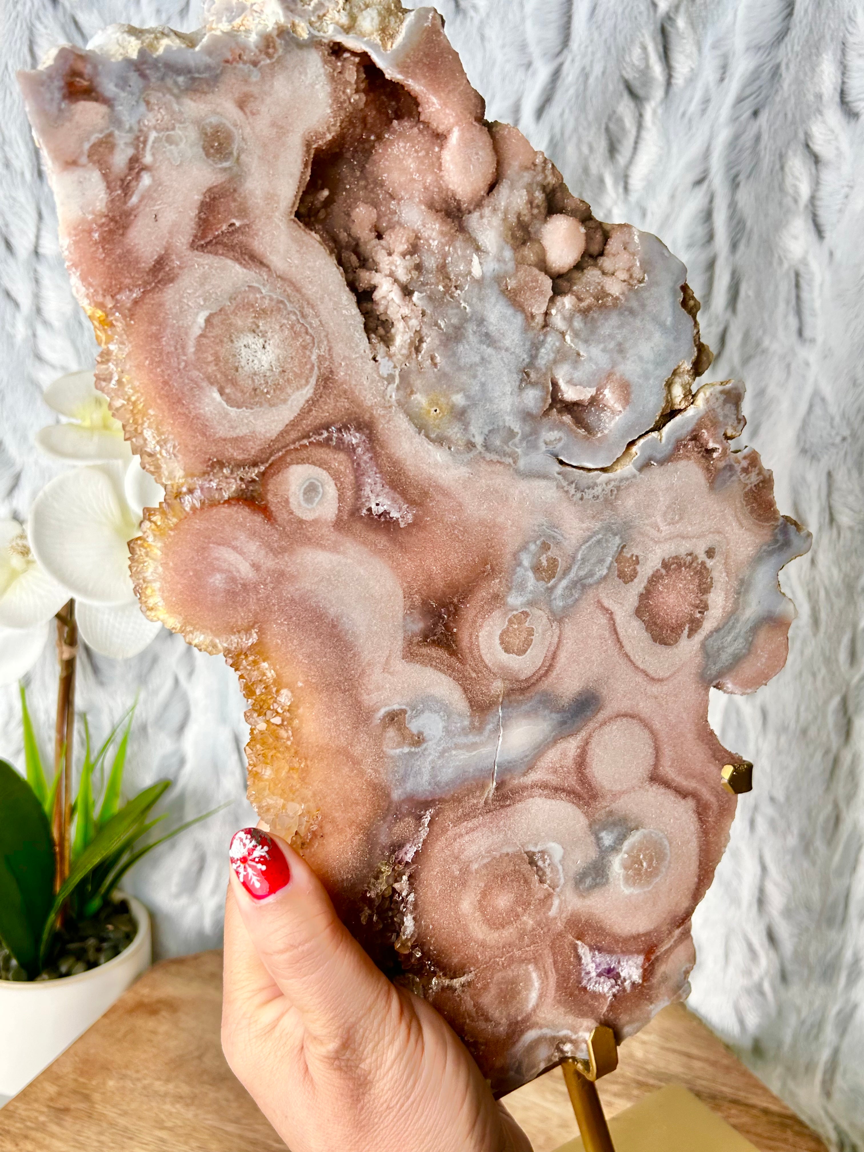Pink Amethyst Slab