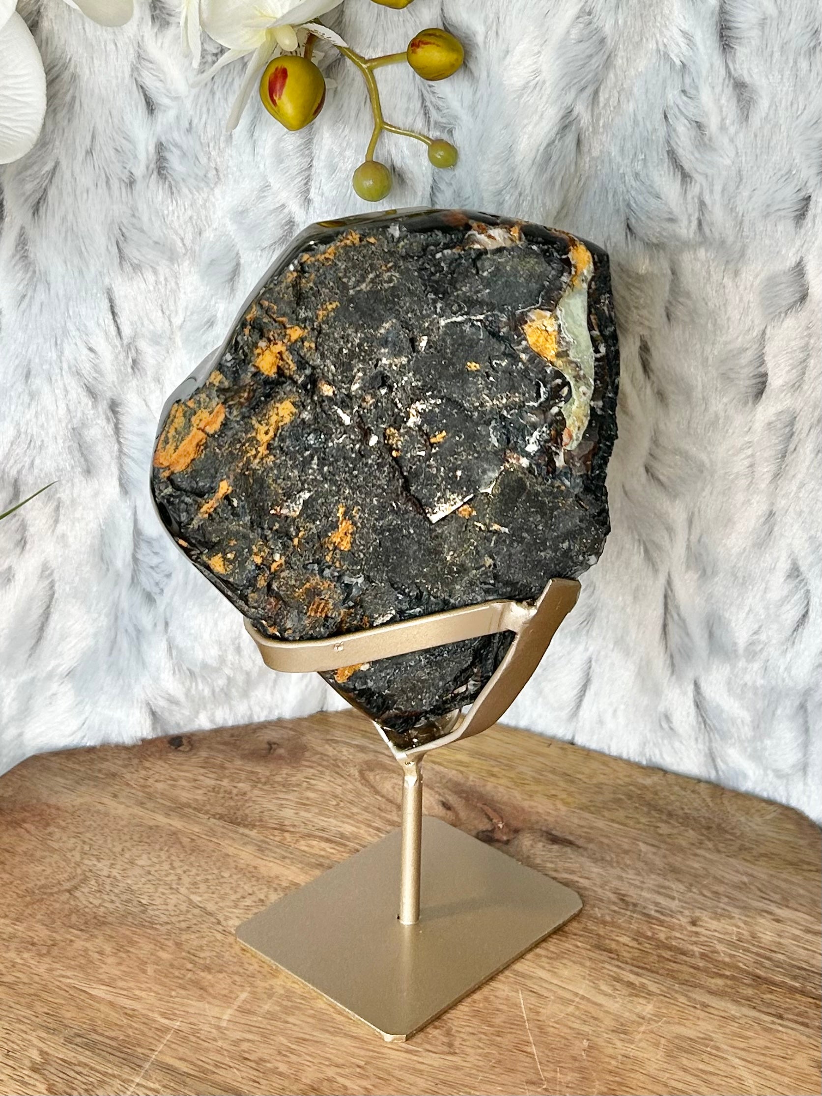 Rare Green Druse Agate Geode