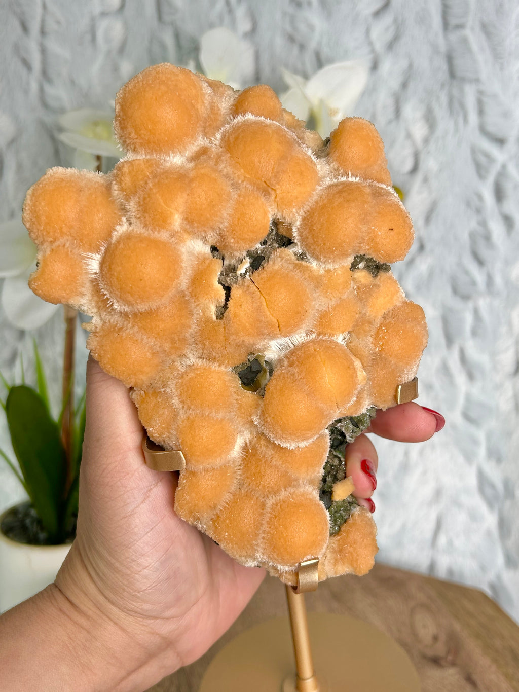 Rare Orange Thomsonite
