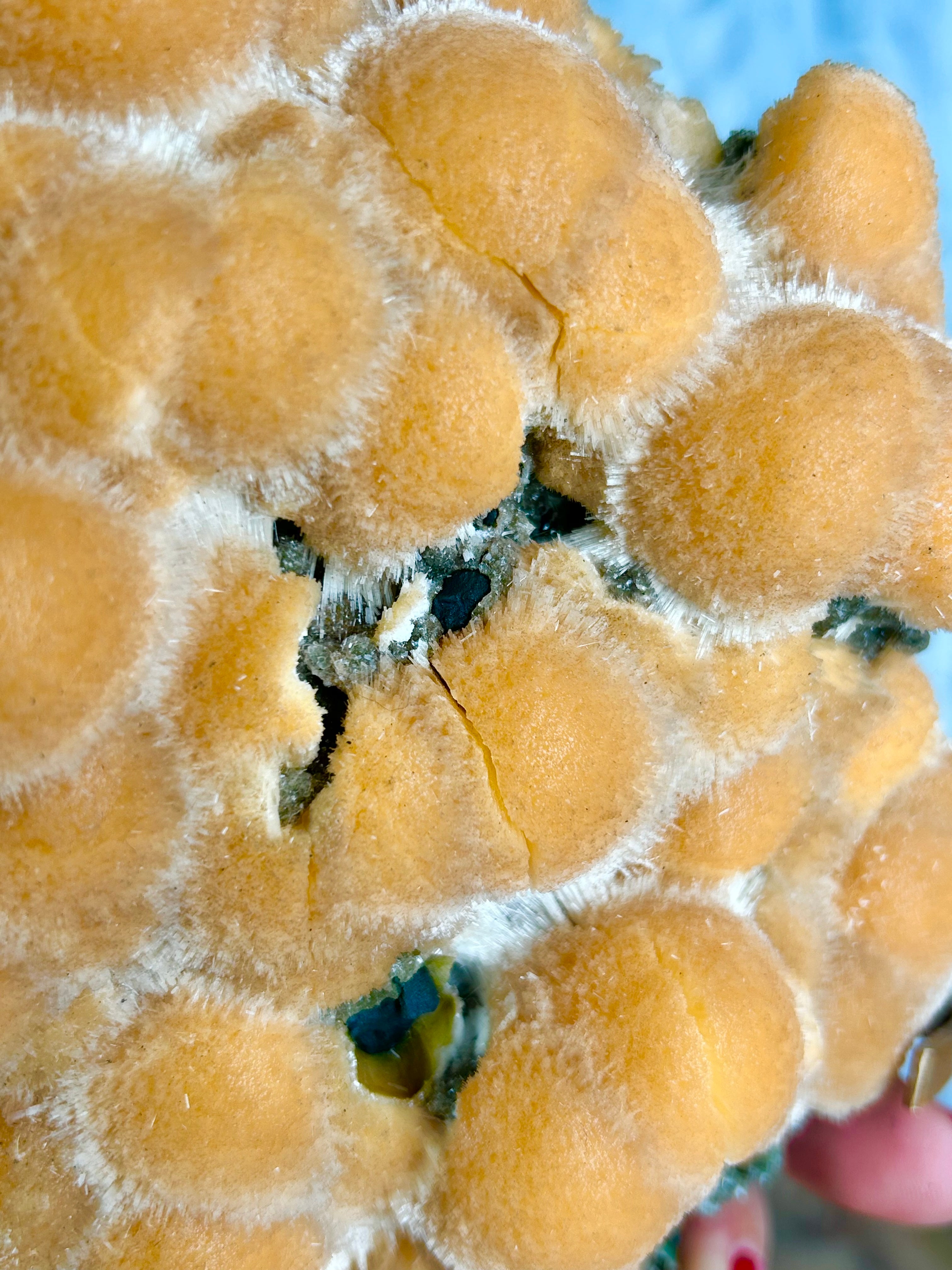 Rare Orange Thomsonite