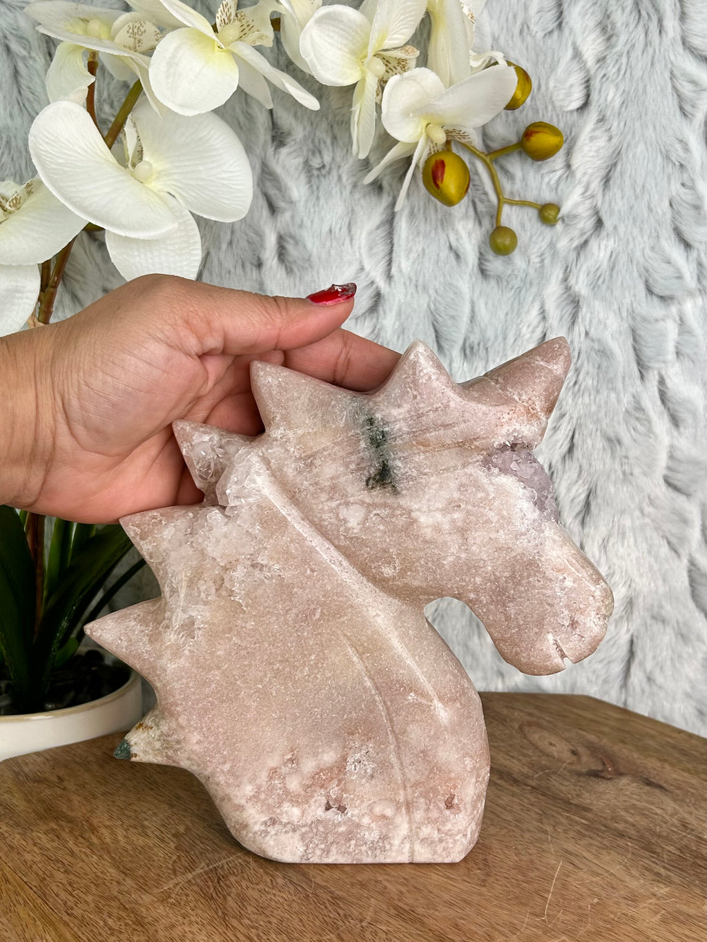 Pink Amethyst Unicorn