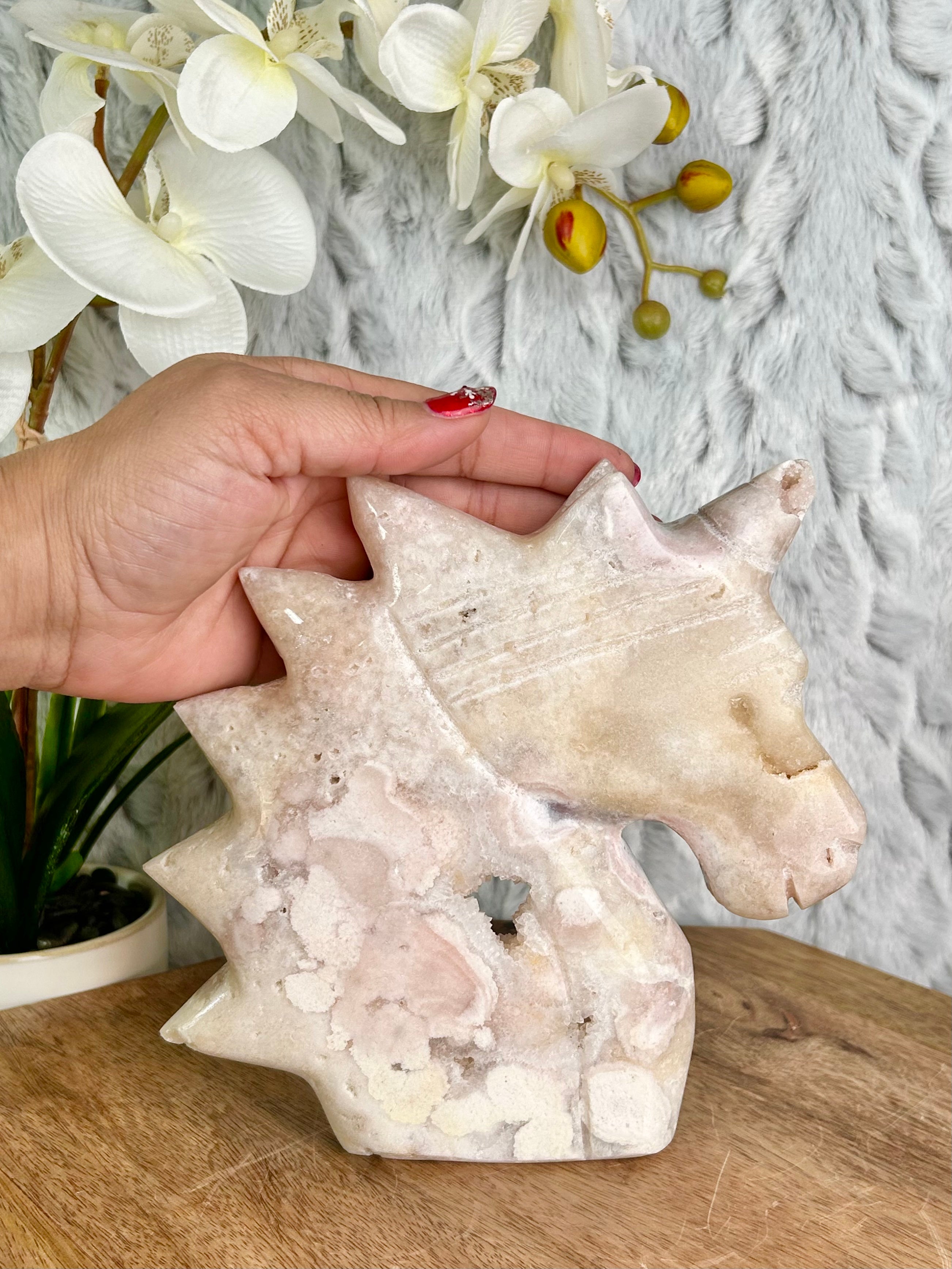 Pink Amethyst Unicorn