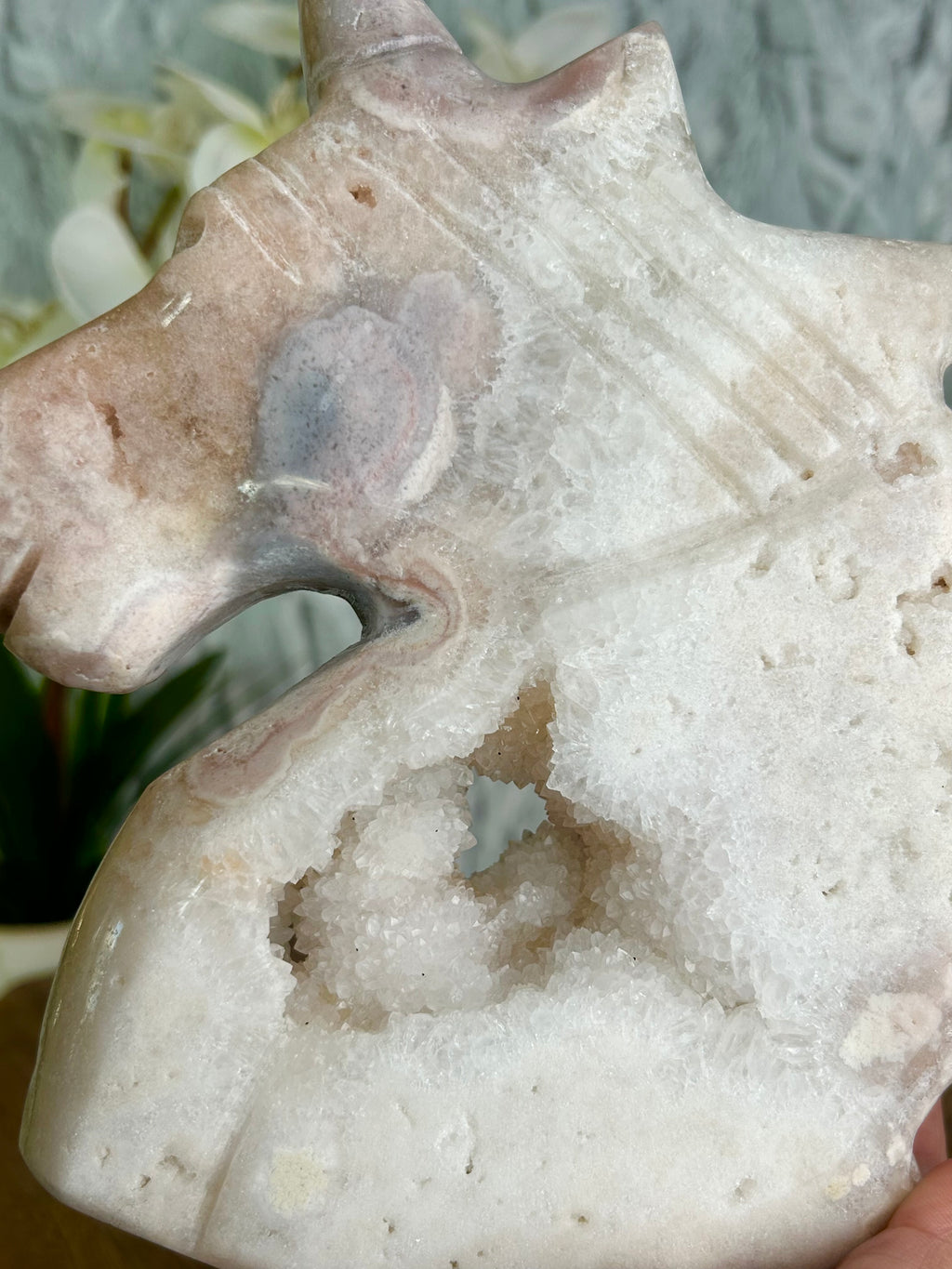 Pink Amethyst Unicorn