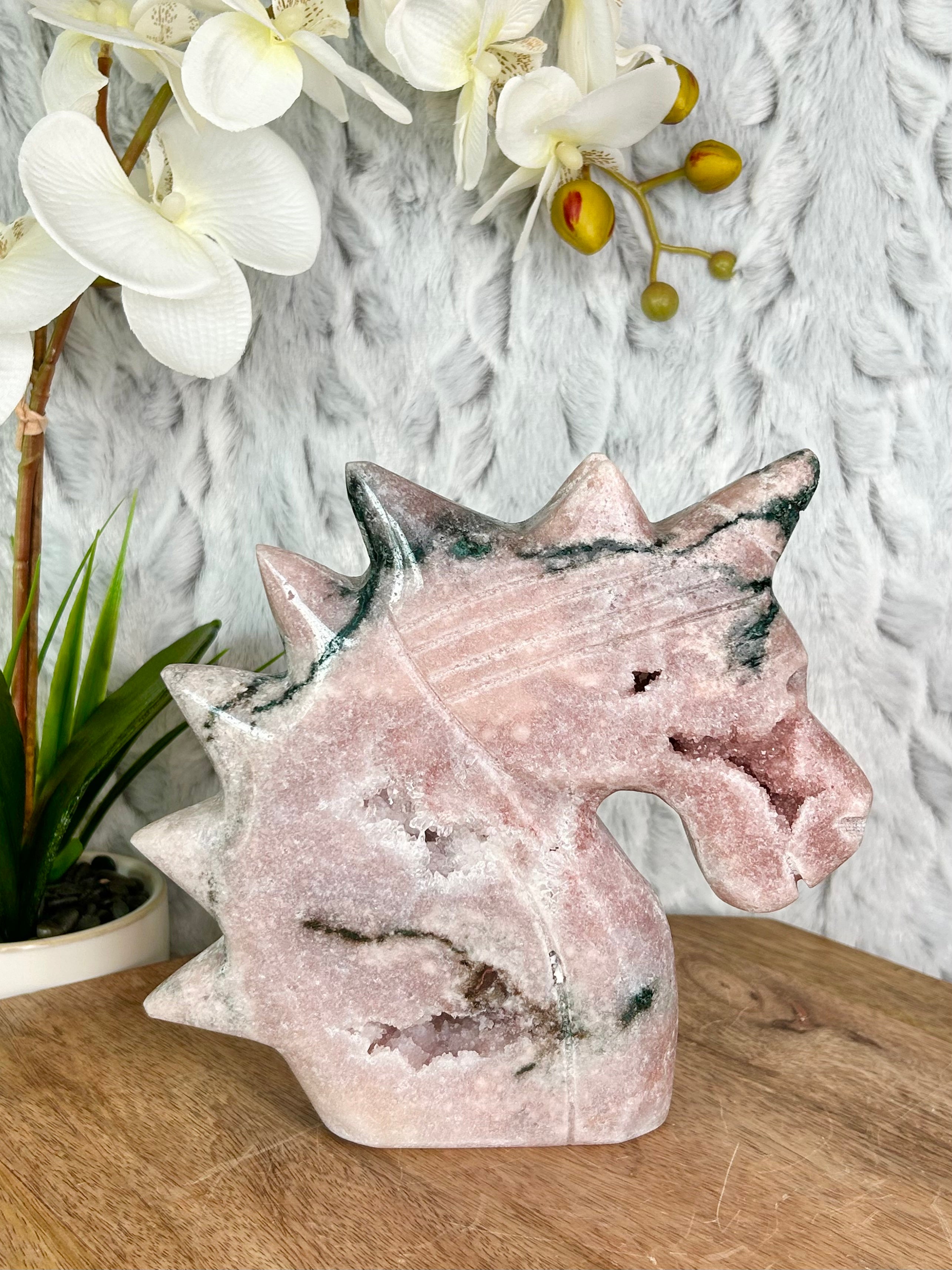 Pink Amethyst Unicorn