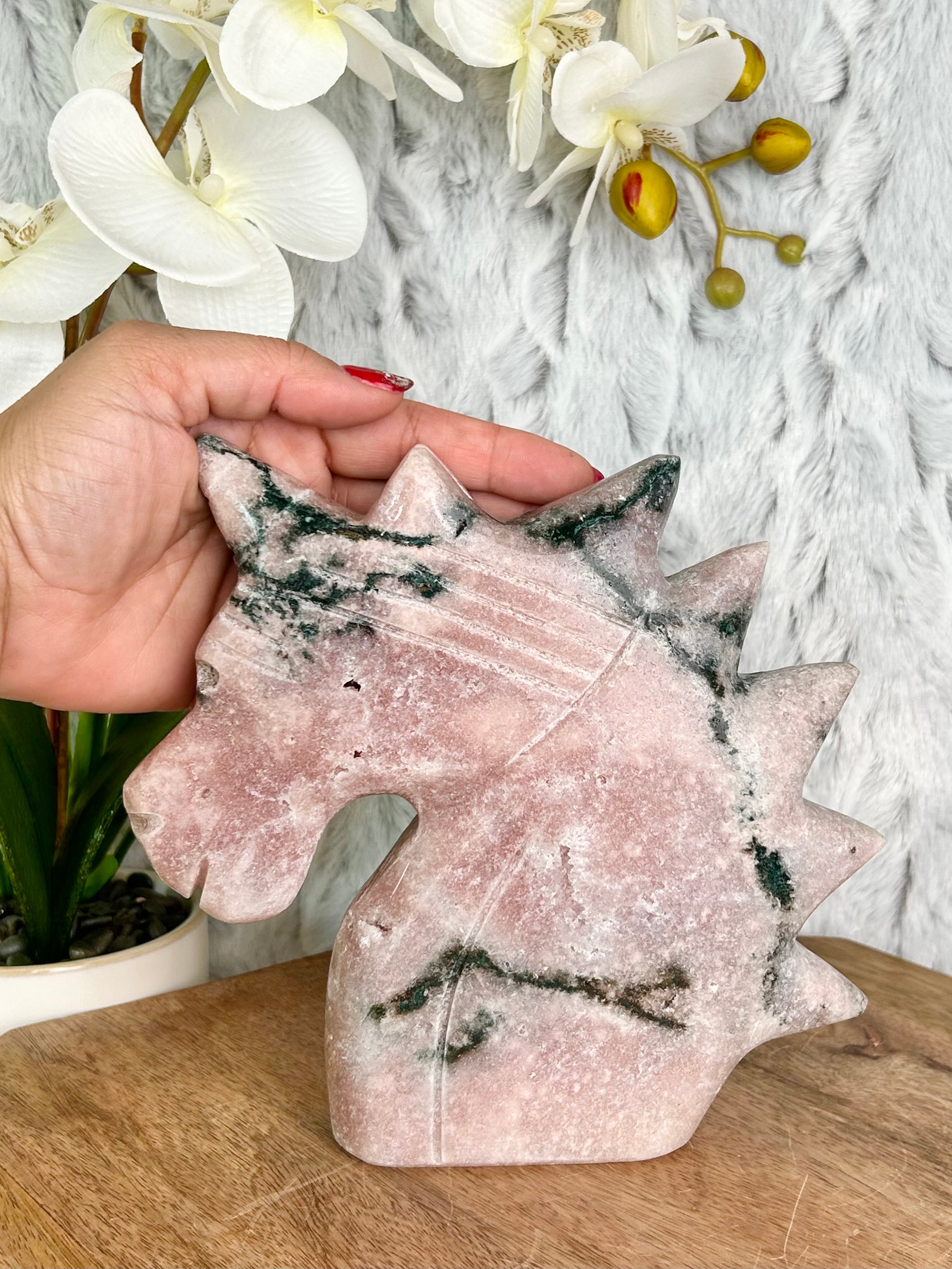 Pink Amethyst Unicorn