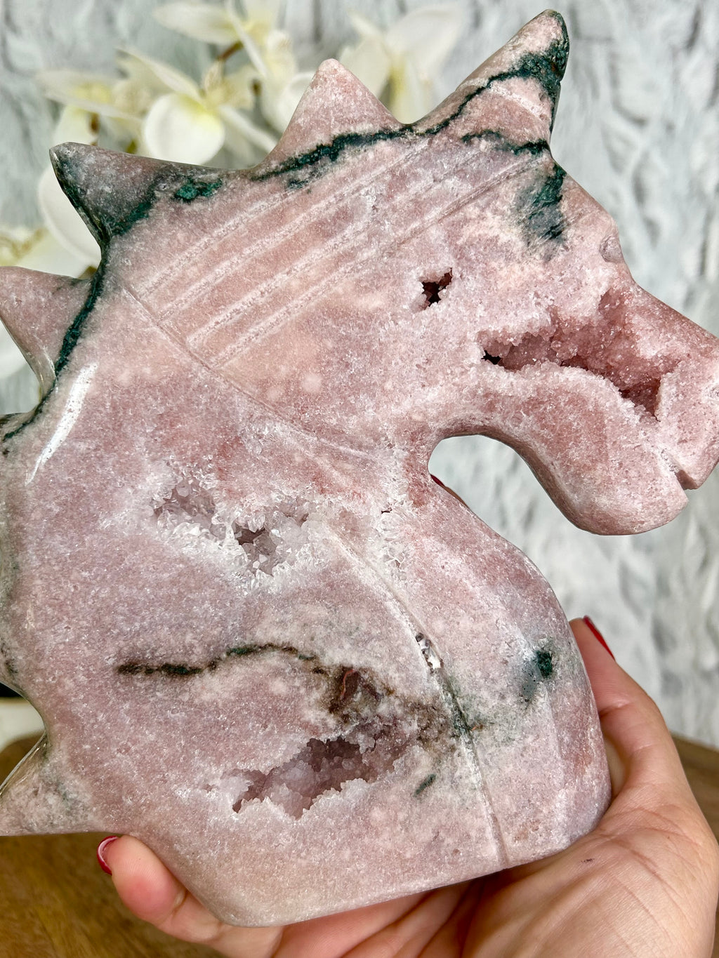 Pink Amethyst Unicorn
