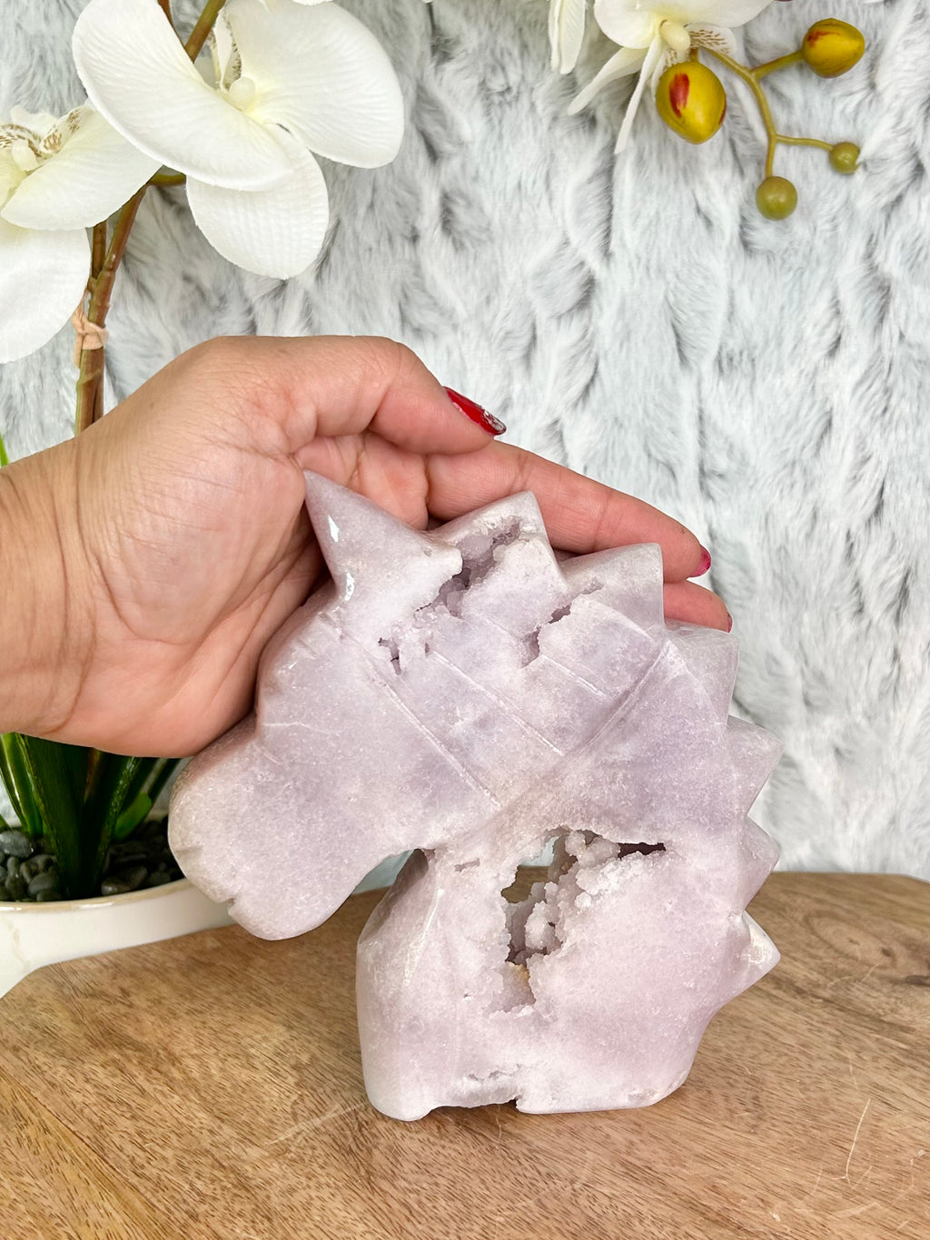 Pink Amethyst Unicorn