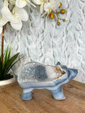 Agate Bear Carving