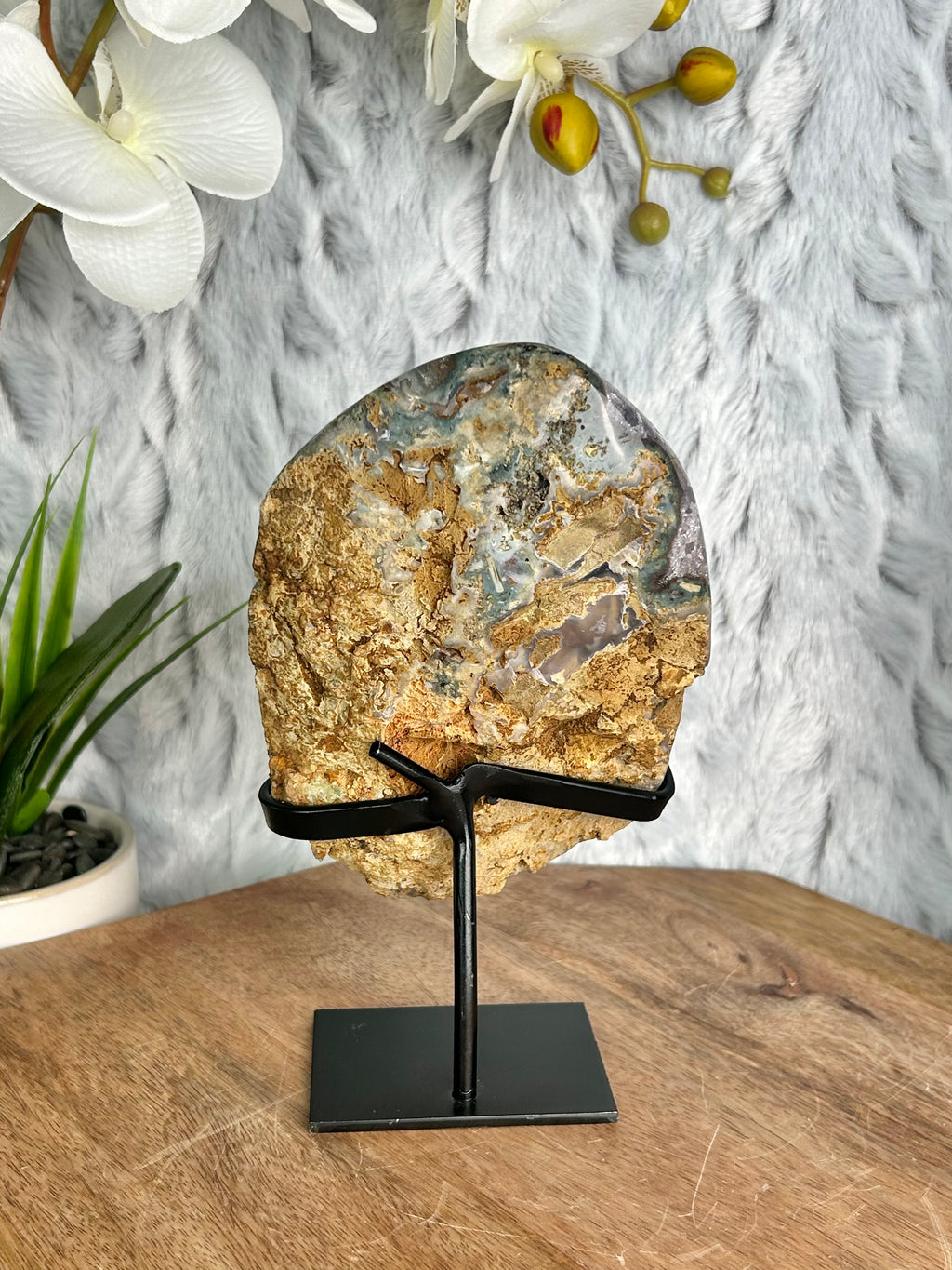 Uruguayan Deep Purple Amethyst Geode