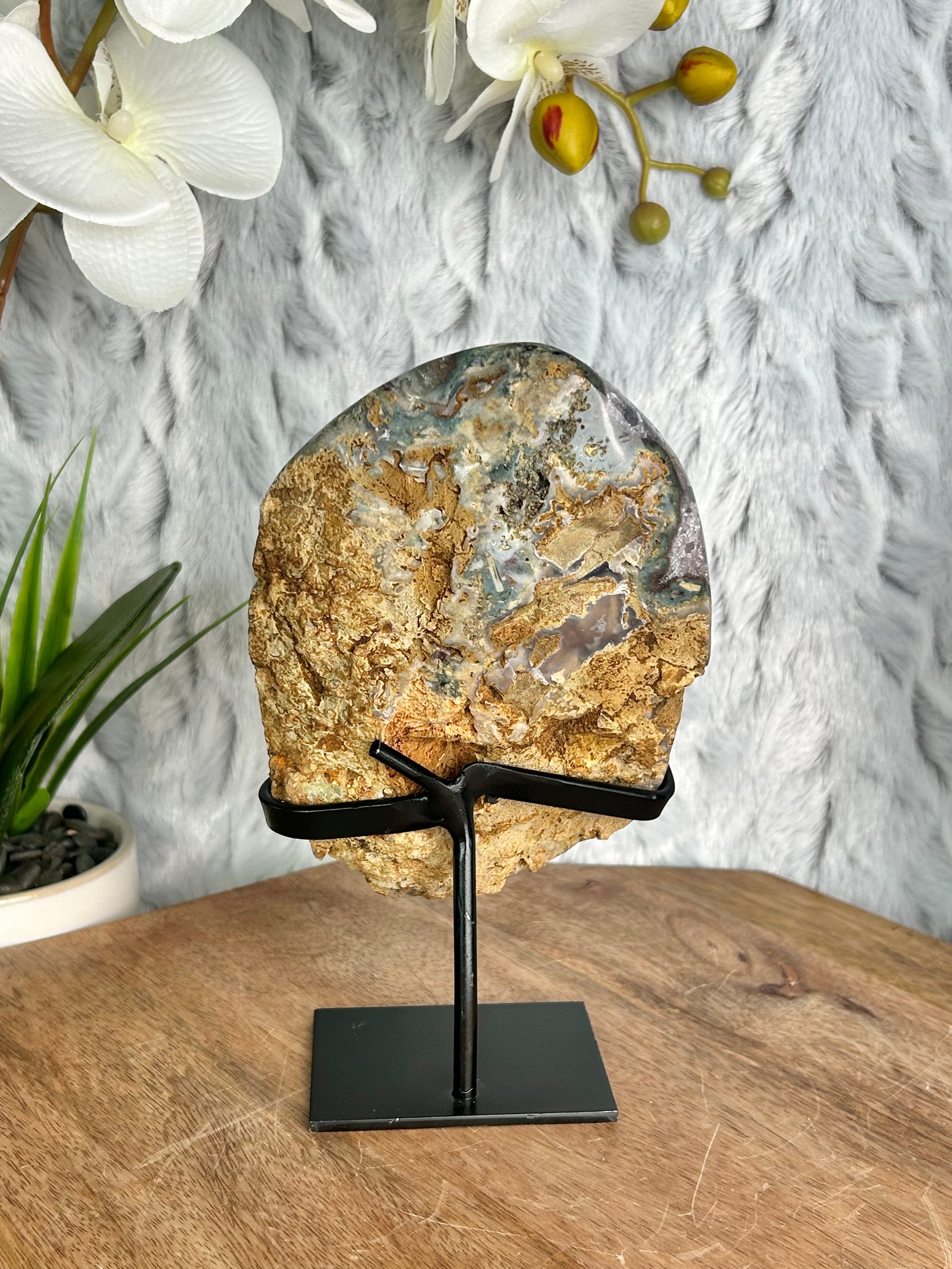 Uruguayan Deep Purple Amethyst Geode