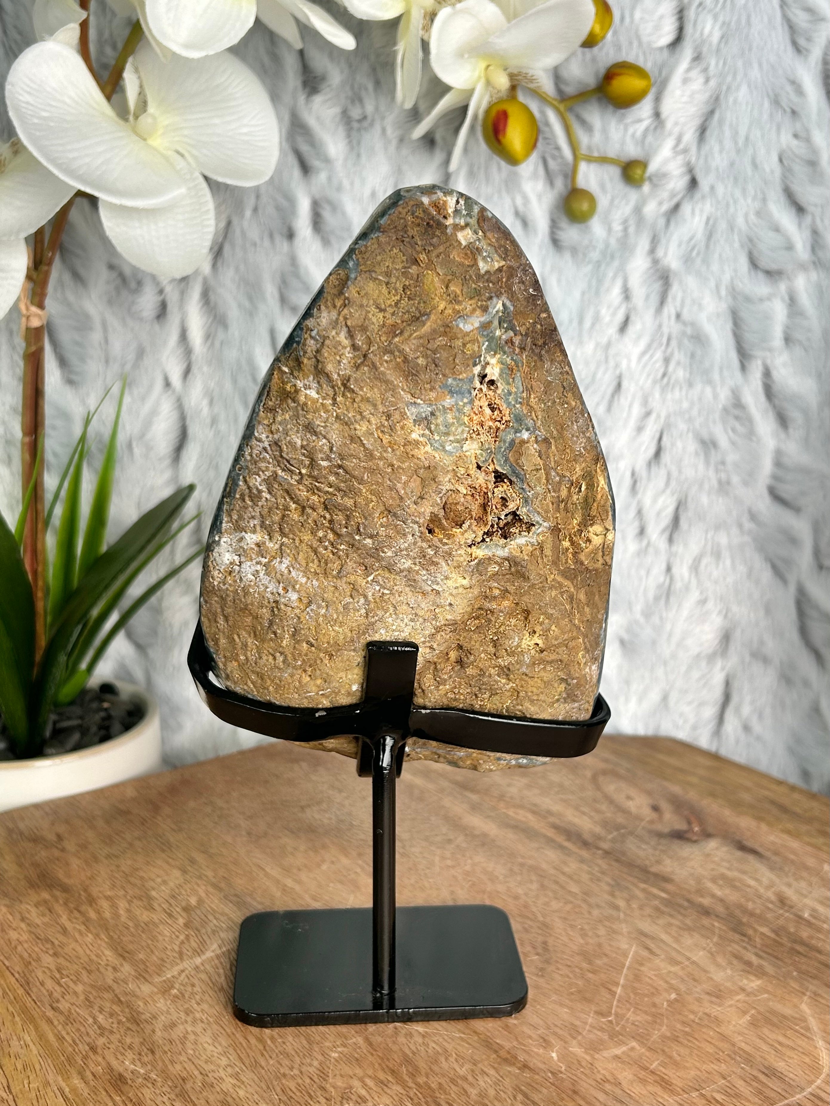 Uruguayan Deep Purple Amethyst Geode