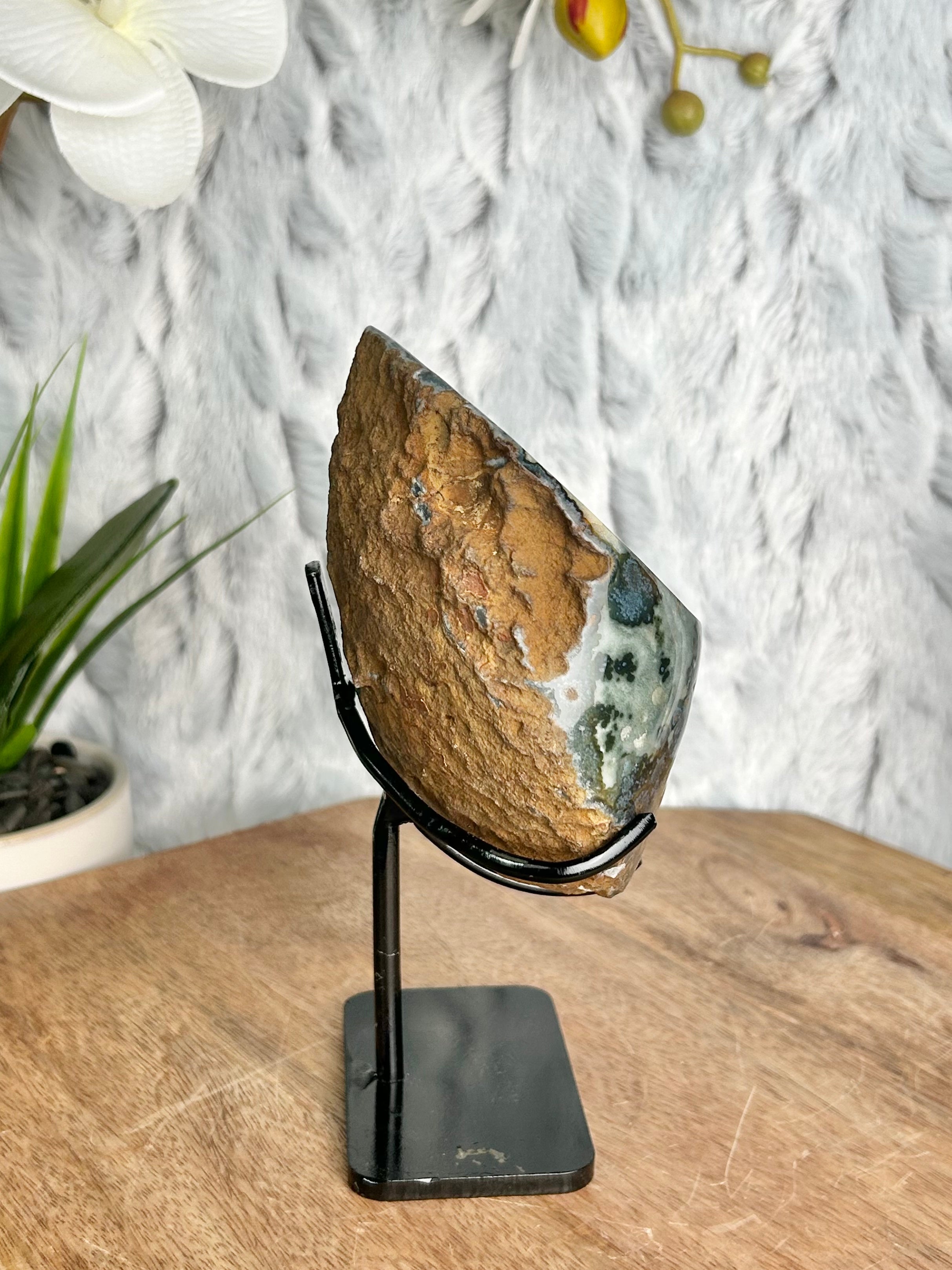 Uruguayan Rainbow Amethyst Geode