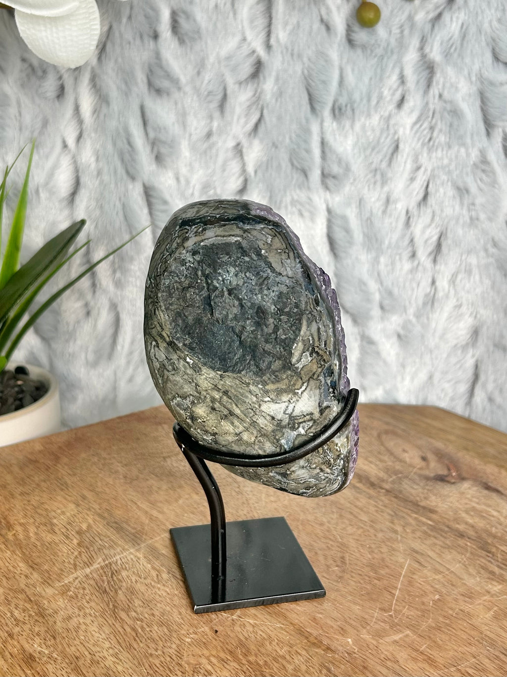 Uruguayan Deep Purple Geode