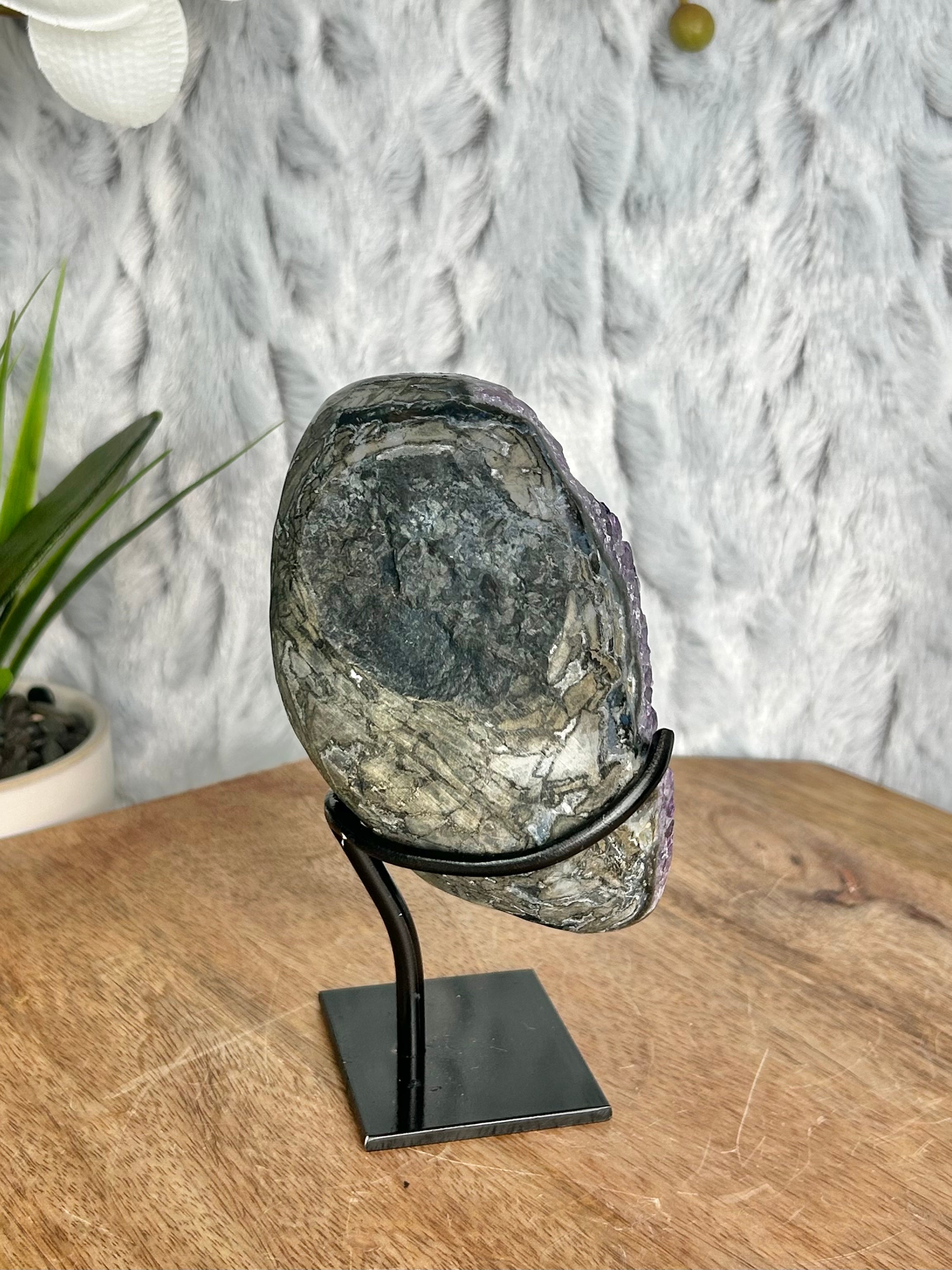 Uruguayan Deep Purple Geode