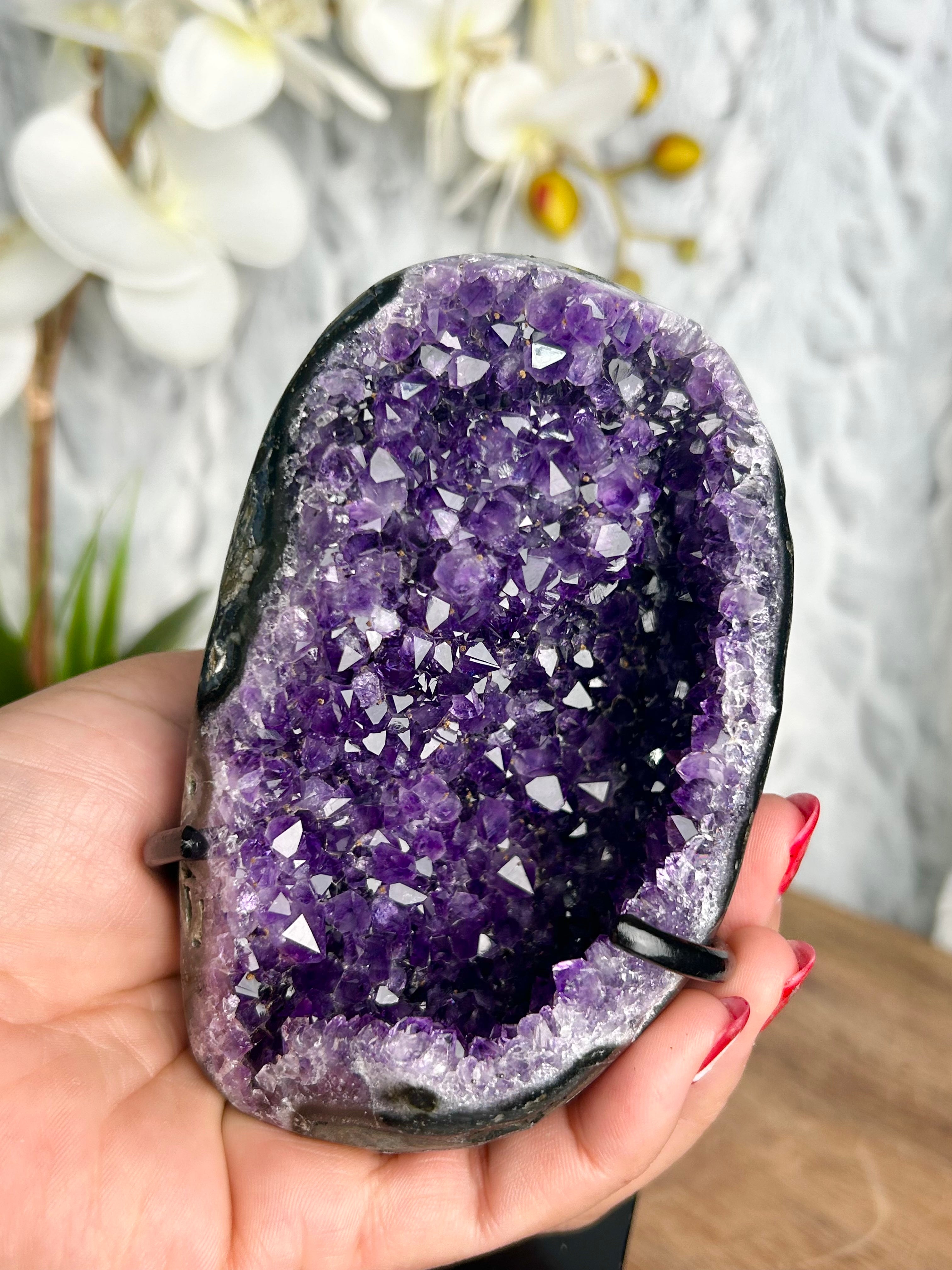 Uruguayan Deep Purple Geode