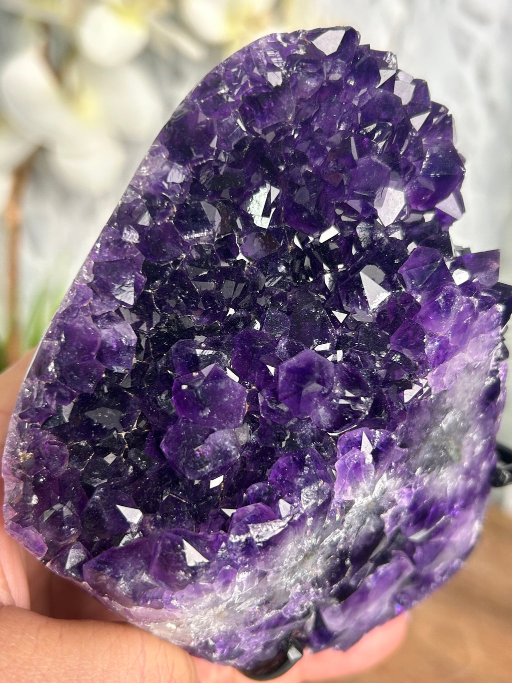 Uruguayan Deep Purple Amethyst Cluster