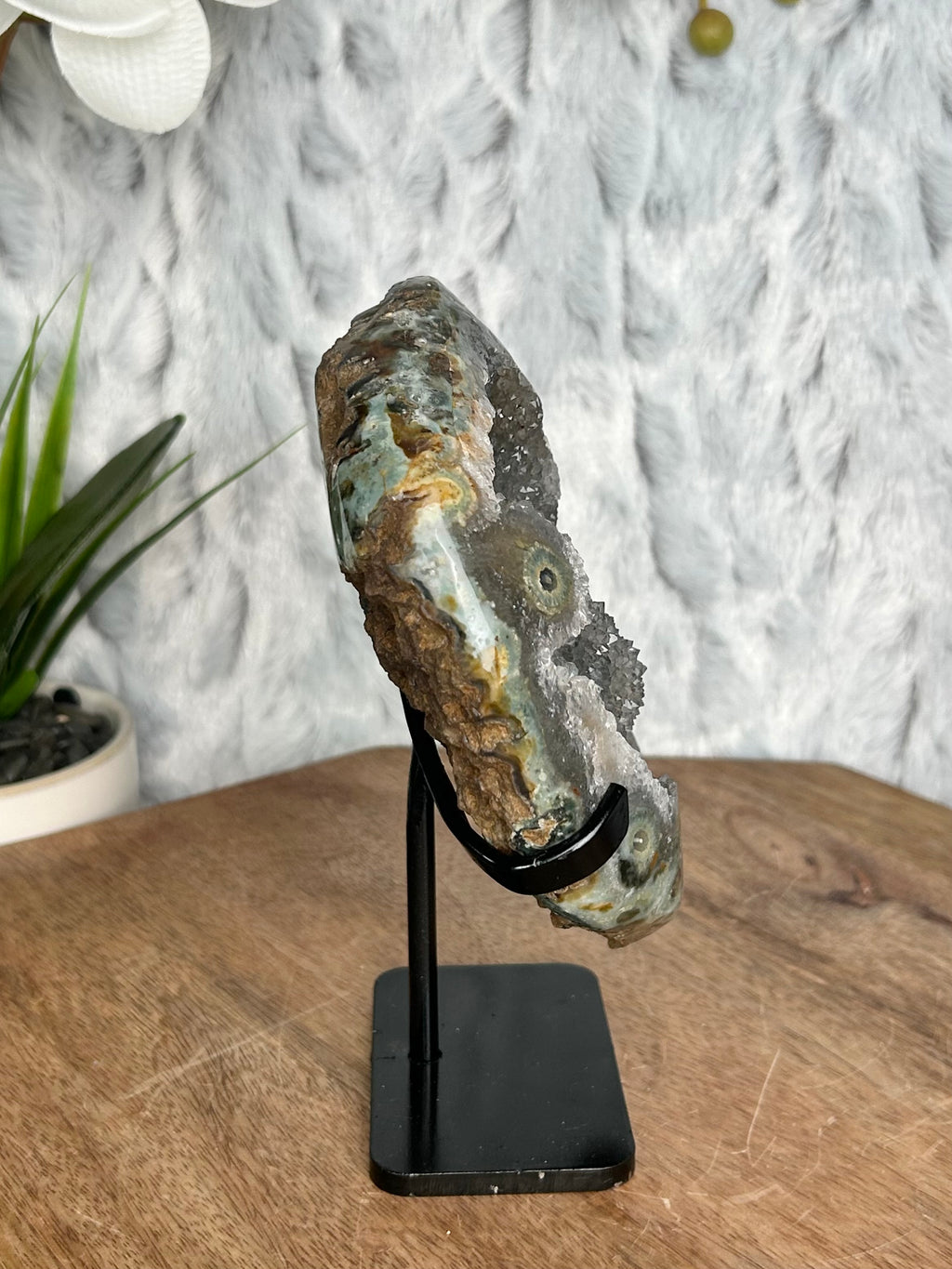 Uruguayan Green Amethyst Geode