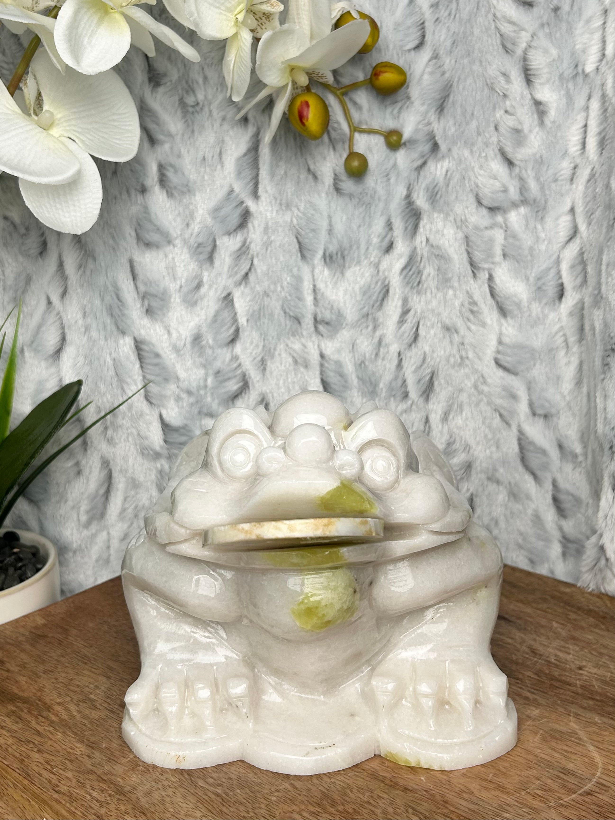 Large Jadeite Money Toad