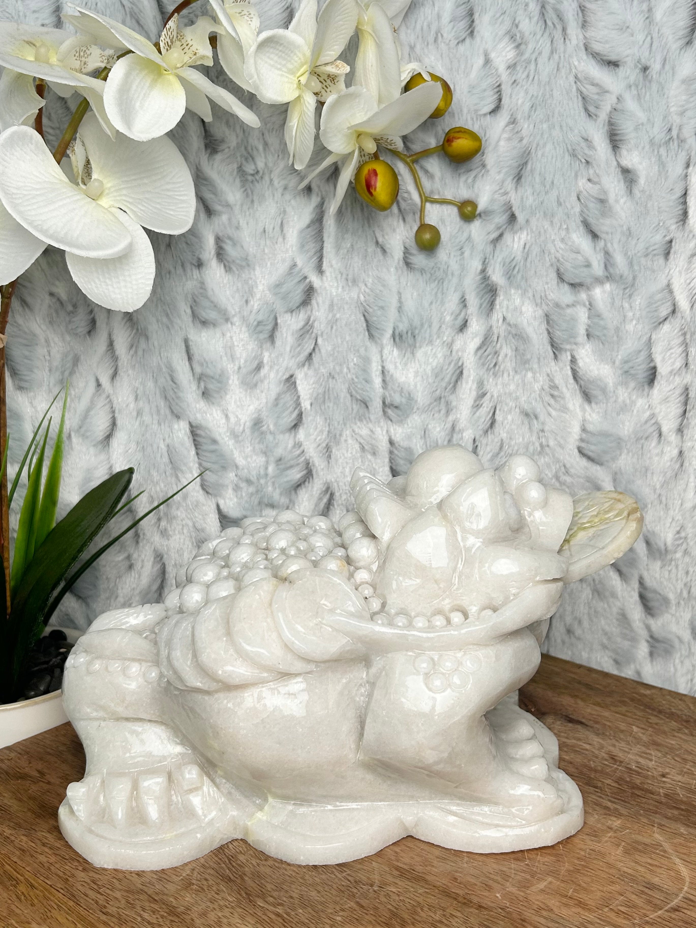 Large Jadeite Money Toad
