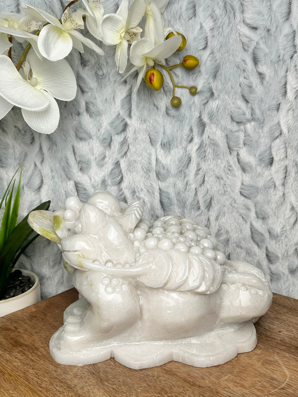 Large Jadeite Money Toad