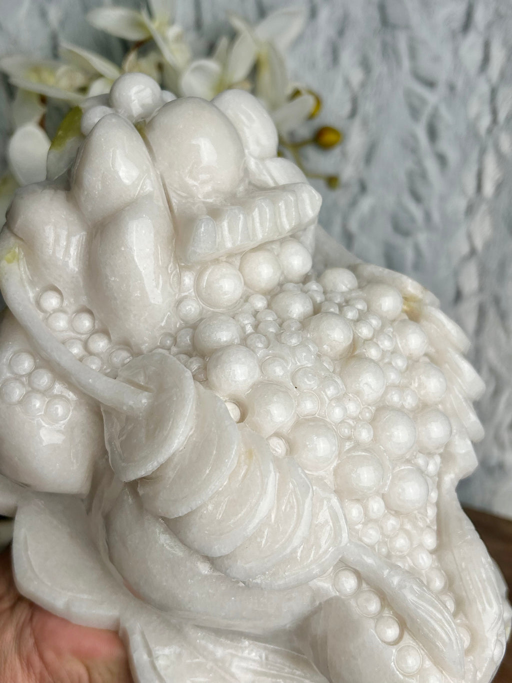 Large Jadeite Money Toad