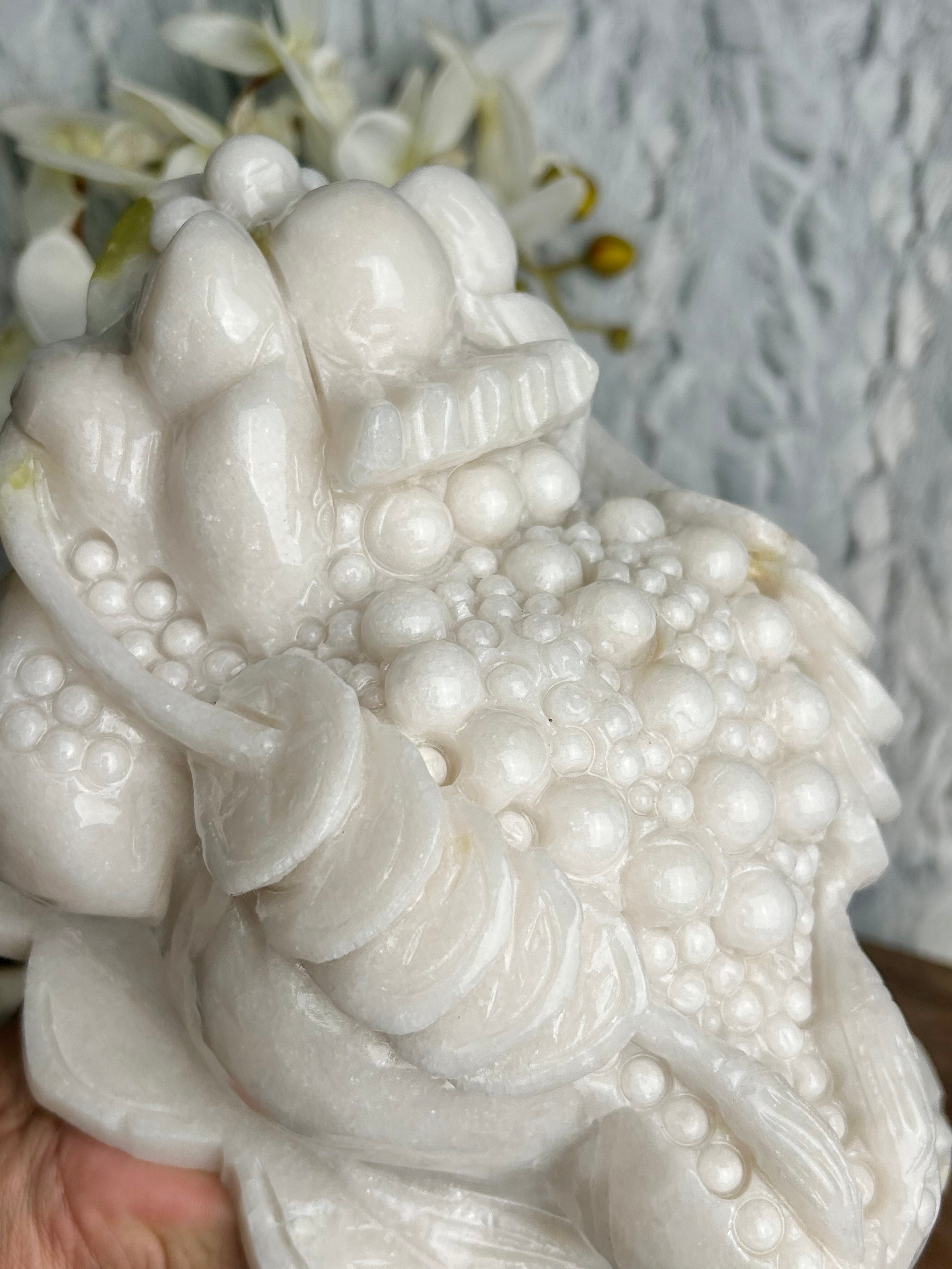 Large Jadeite Money Toad