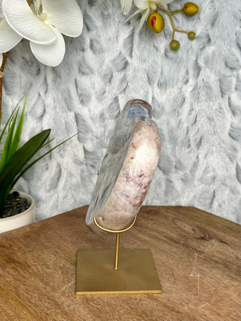 Rare Agate patterned Heart