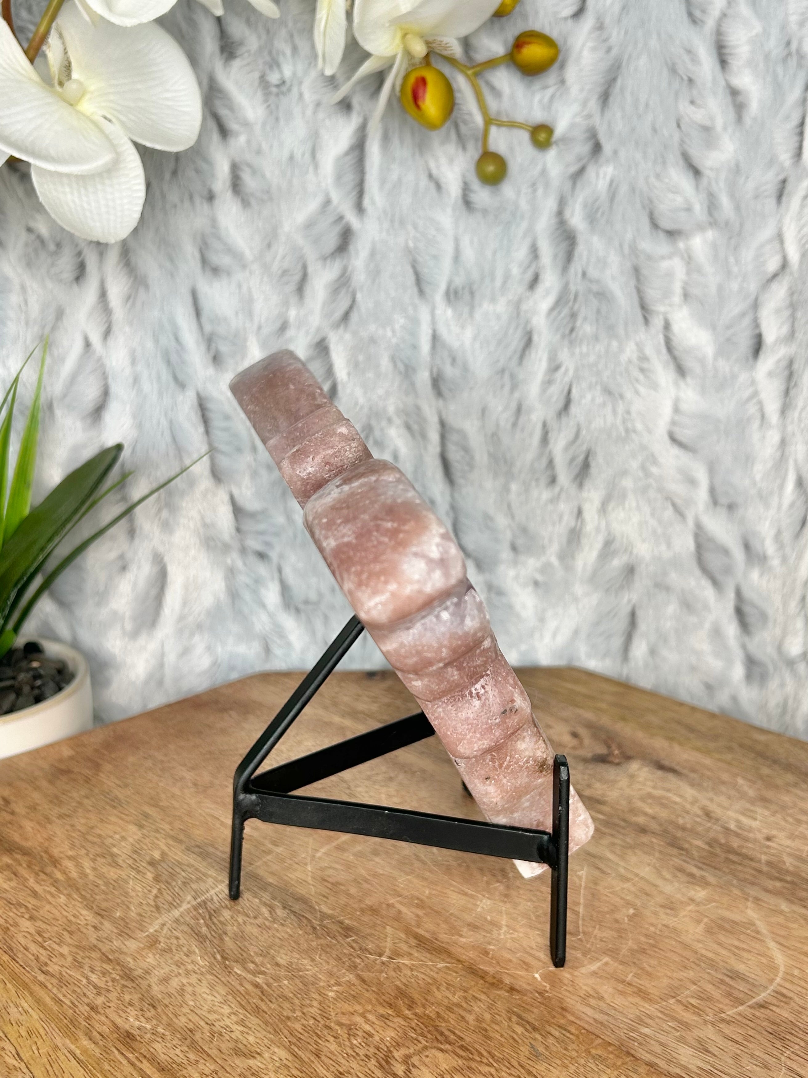 Large Pink Amethyst Butterfly