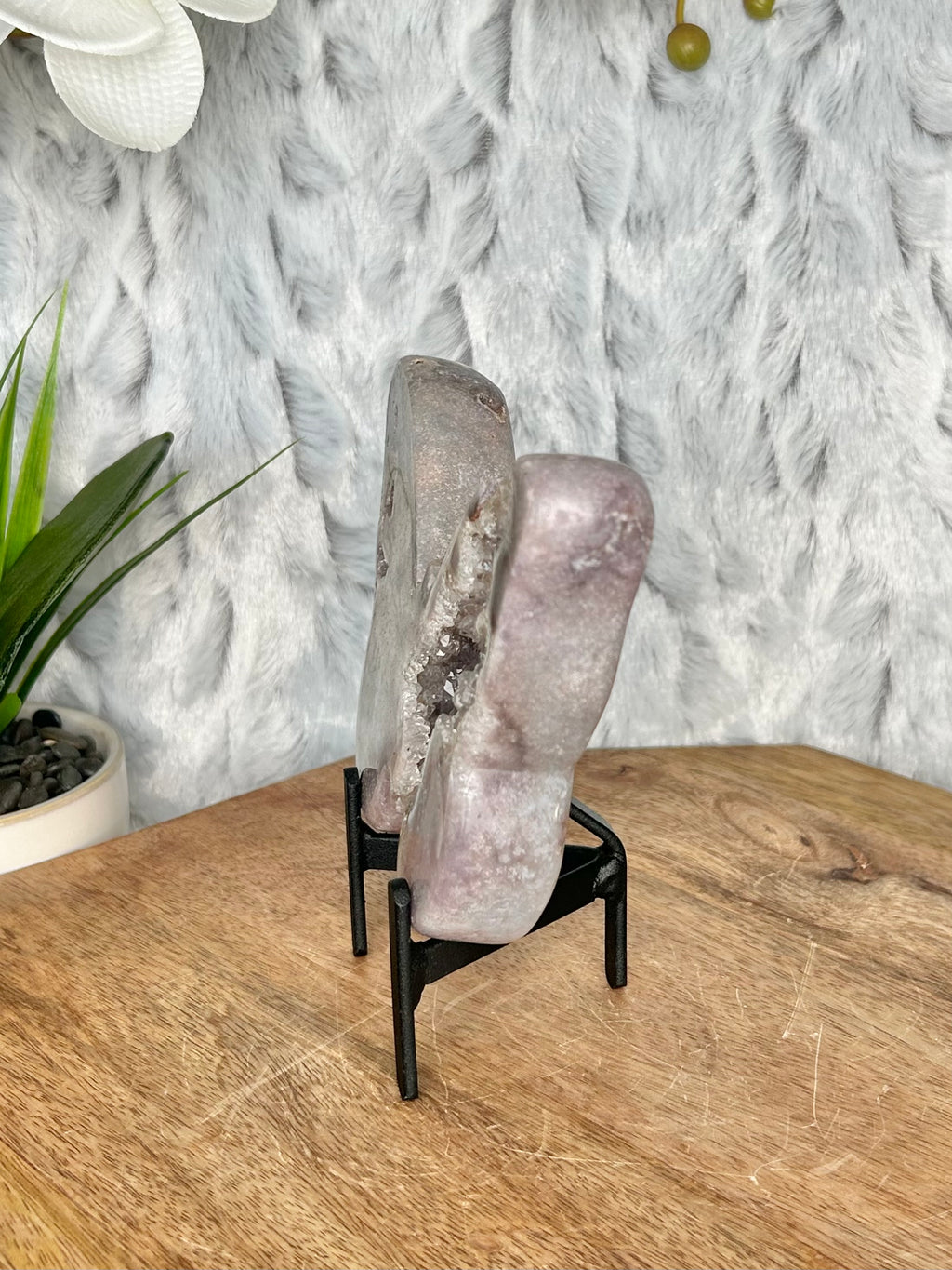 Purple Pink Amethyst Butterfly