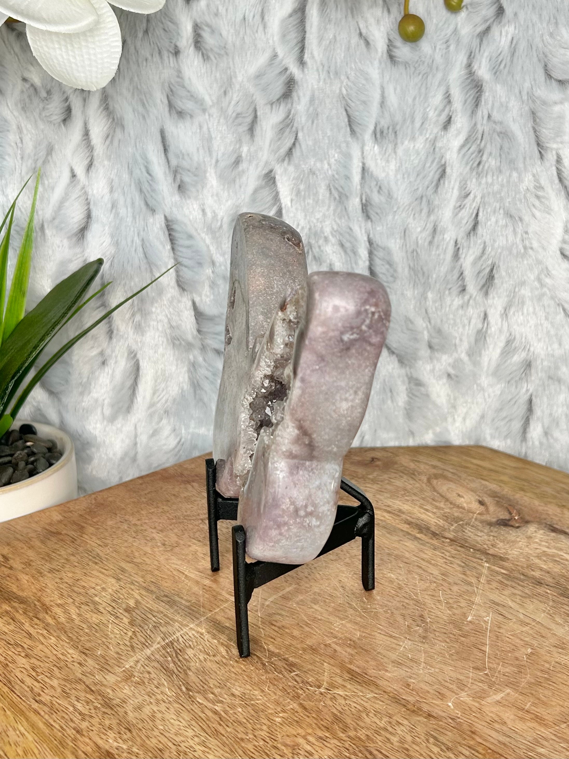 Purple Pink Amethyst Butterfly